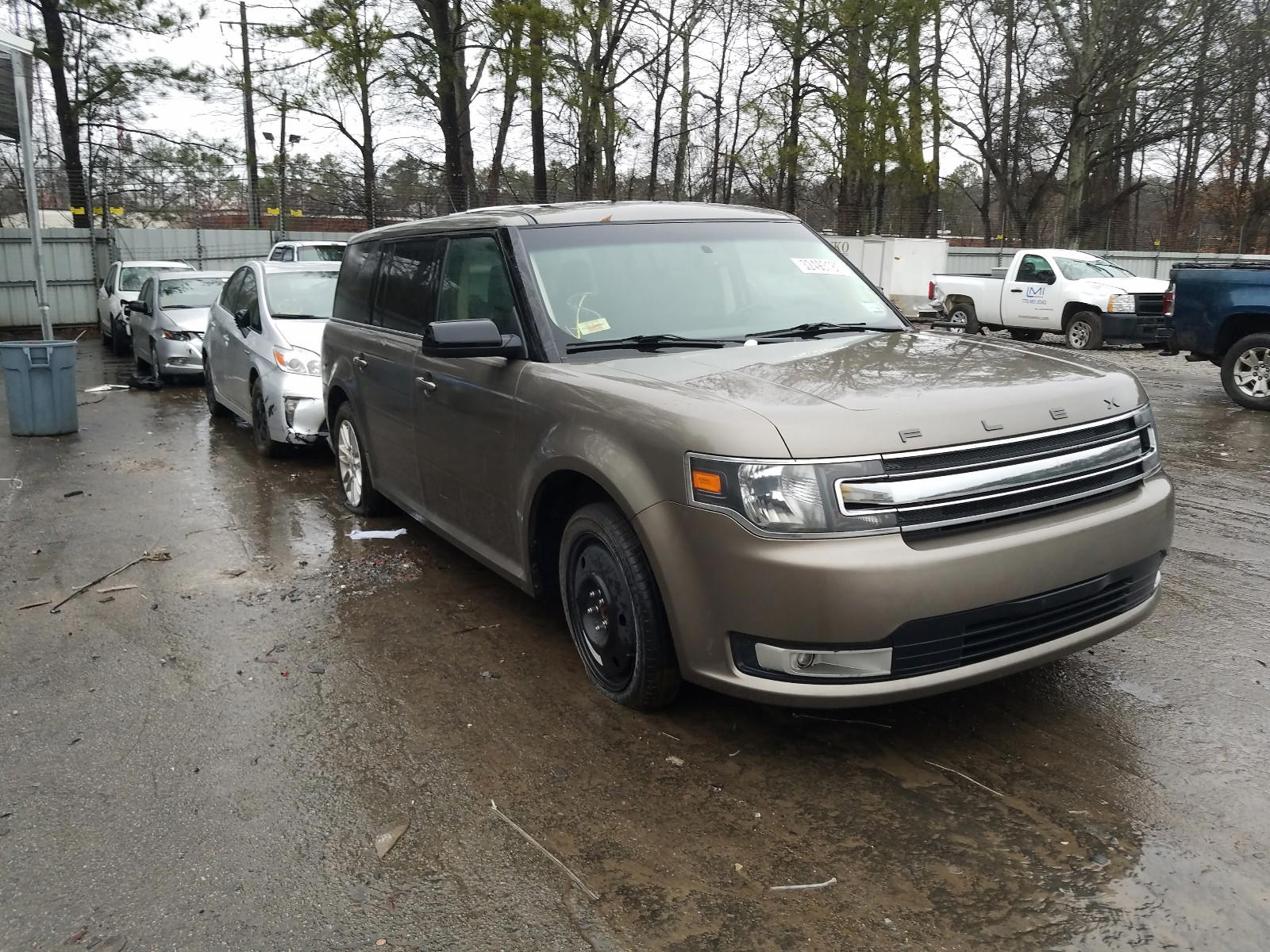 FORD FLEX SEL 2014 with VIN 2FMGK5C83EBD41725 - Photo from auction