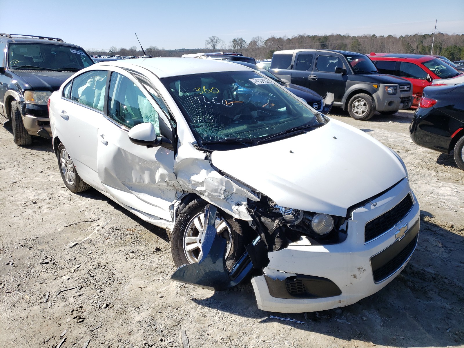 Photo 1 from auction – 2013 CHEVROLET SONIC LT with VIN 1G1JC5SH0D4162746