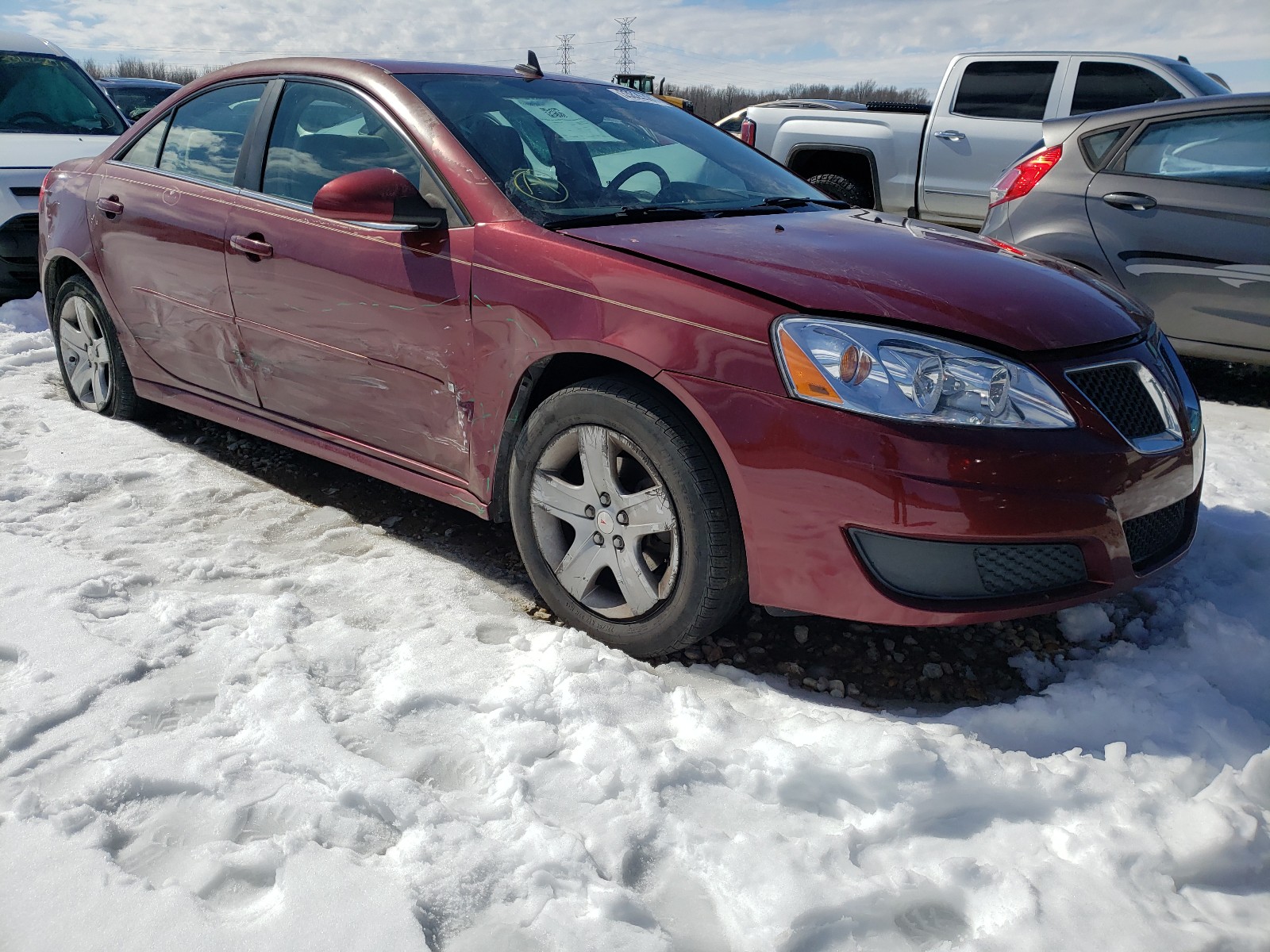 PONTIAC G6 2009 with VIN 1G2ZJ57B694273463 - Photo from auction