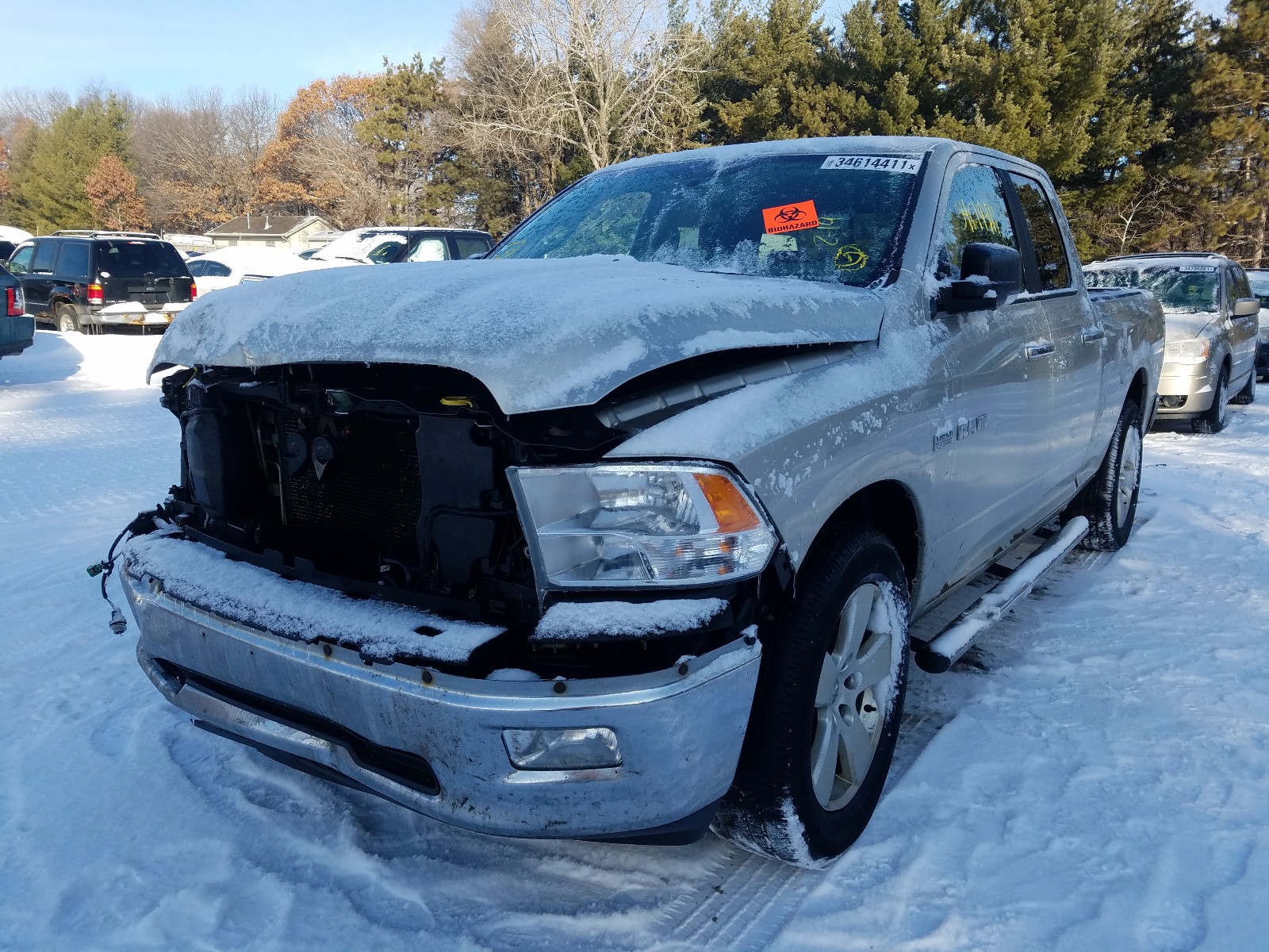 Photo 2 from auction – 2010 DODGE RAM 1500 with VIN 1D7RV1GT0AS238960