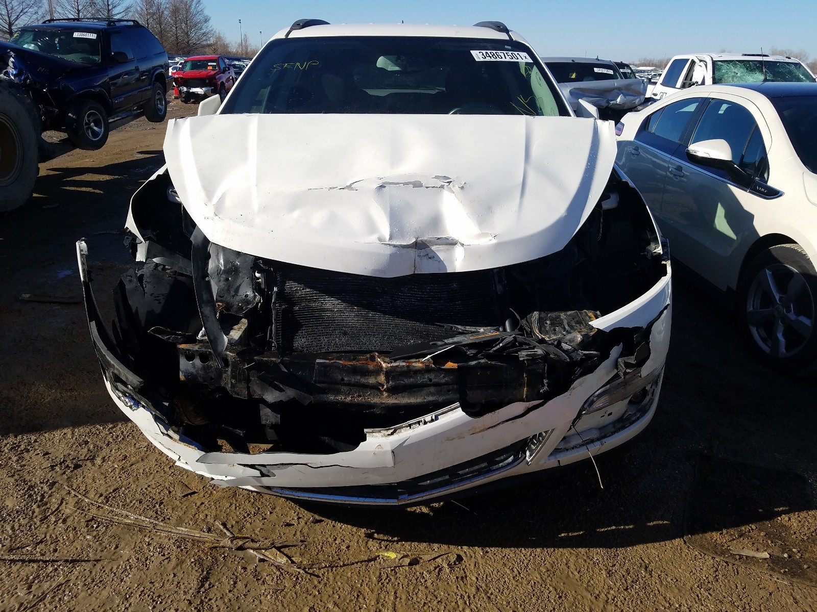 Photo 9 from auction – 2013 CHEVROLET TRAVERSE L with VIN 1GNKVGKD7DJ248014