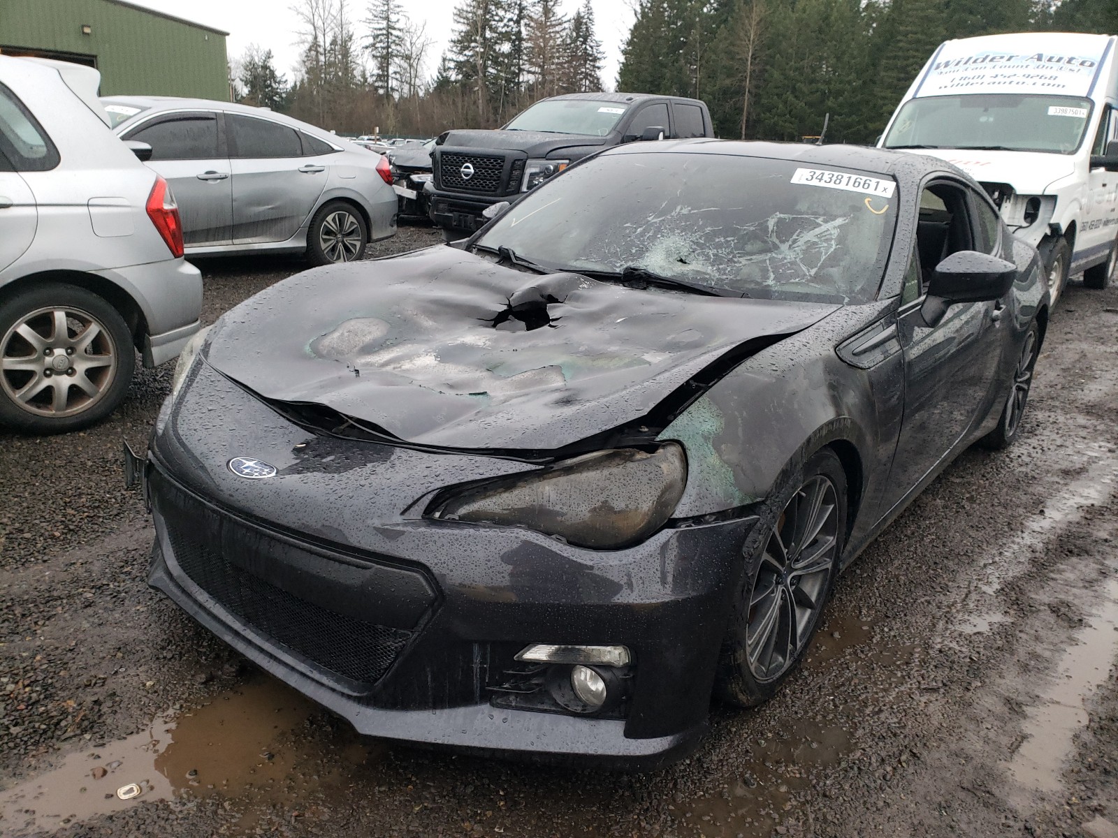 Photo 2 from auction – 2013 SUBARU BRZ 2.0 LI with VIN JF1ZCAC13D1600879