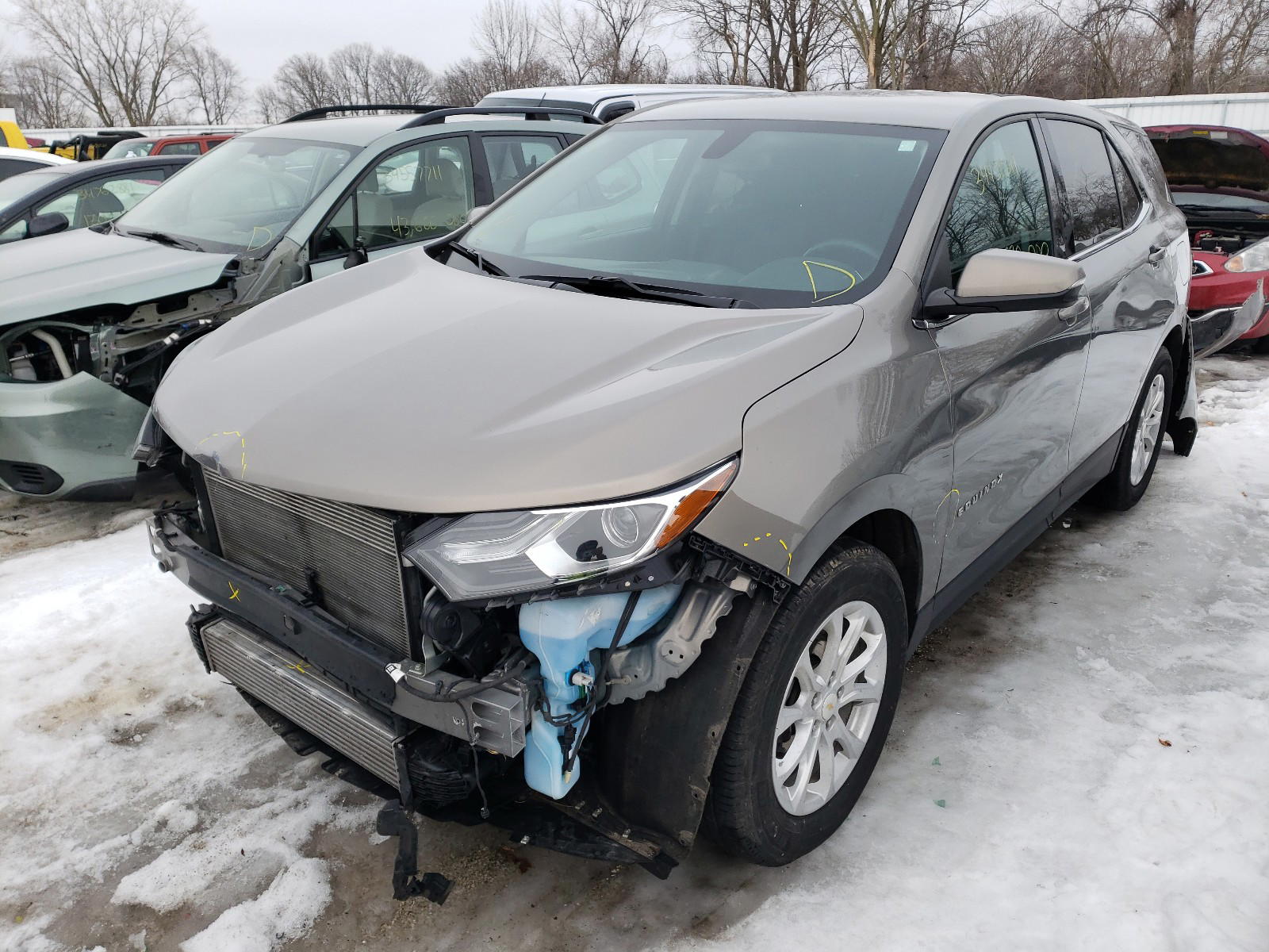 Photo 2 from auction – 2018 CHEVROLET EQUINOX LT with VIN 3GNAXJEV7JS642808