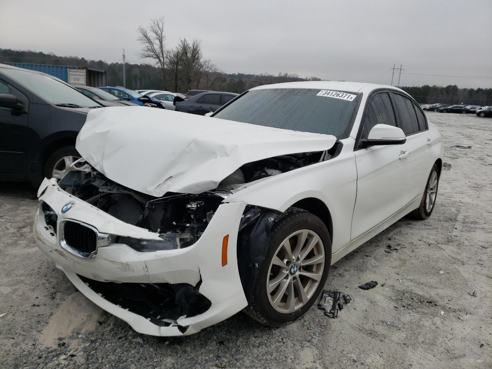 Photo 2 from auction – 2018 BMW 320 I with VIN WBA8E1G50JNU89593