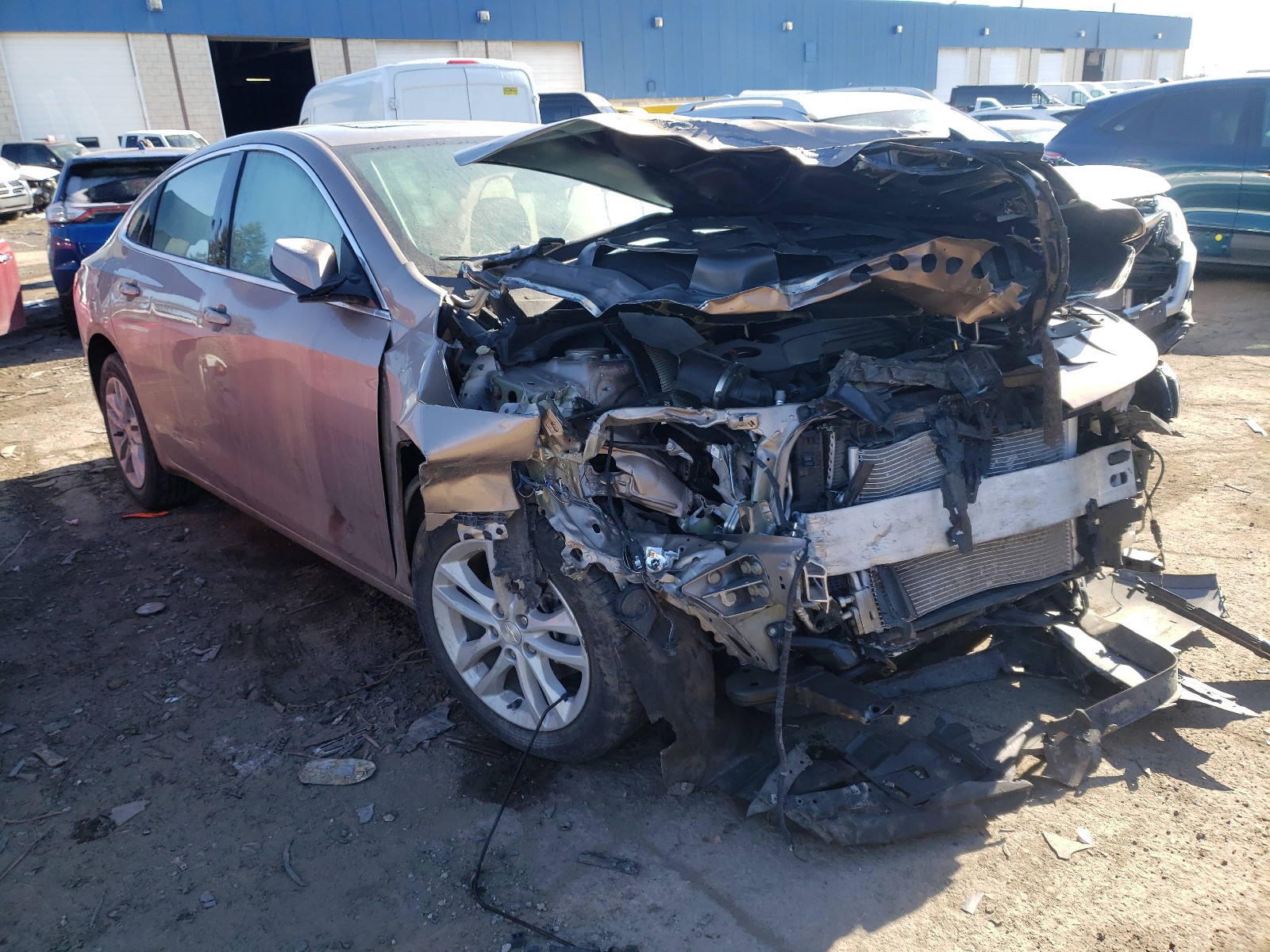 CHEVROLET MALIBU LT 2018 with VIN 1G1ZD5ST2JF232140 - Photo from auction