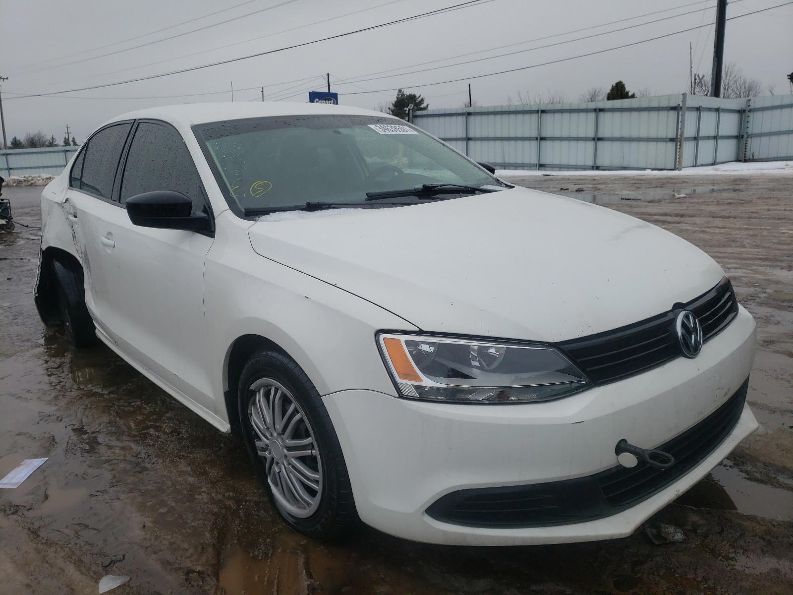 VOLKSWAGEN JETTA BASE 2011 with VIN 3VW2K7AJ6BM074989 - Photo from auction