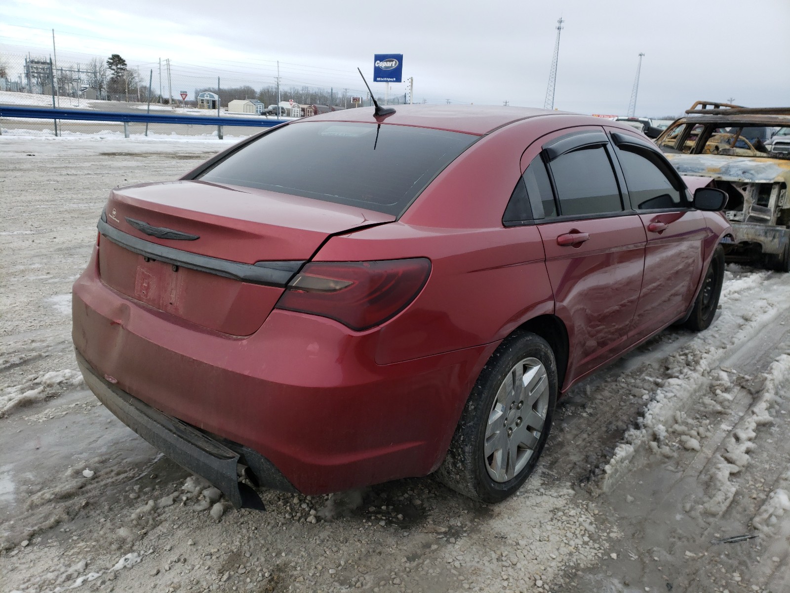 Photo 4 from auction – 2012 CHRYSLER 200 TOURIN with VIN 1C3CCBBGXCN139493