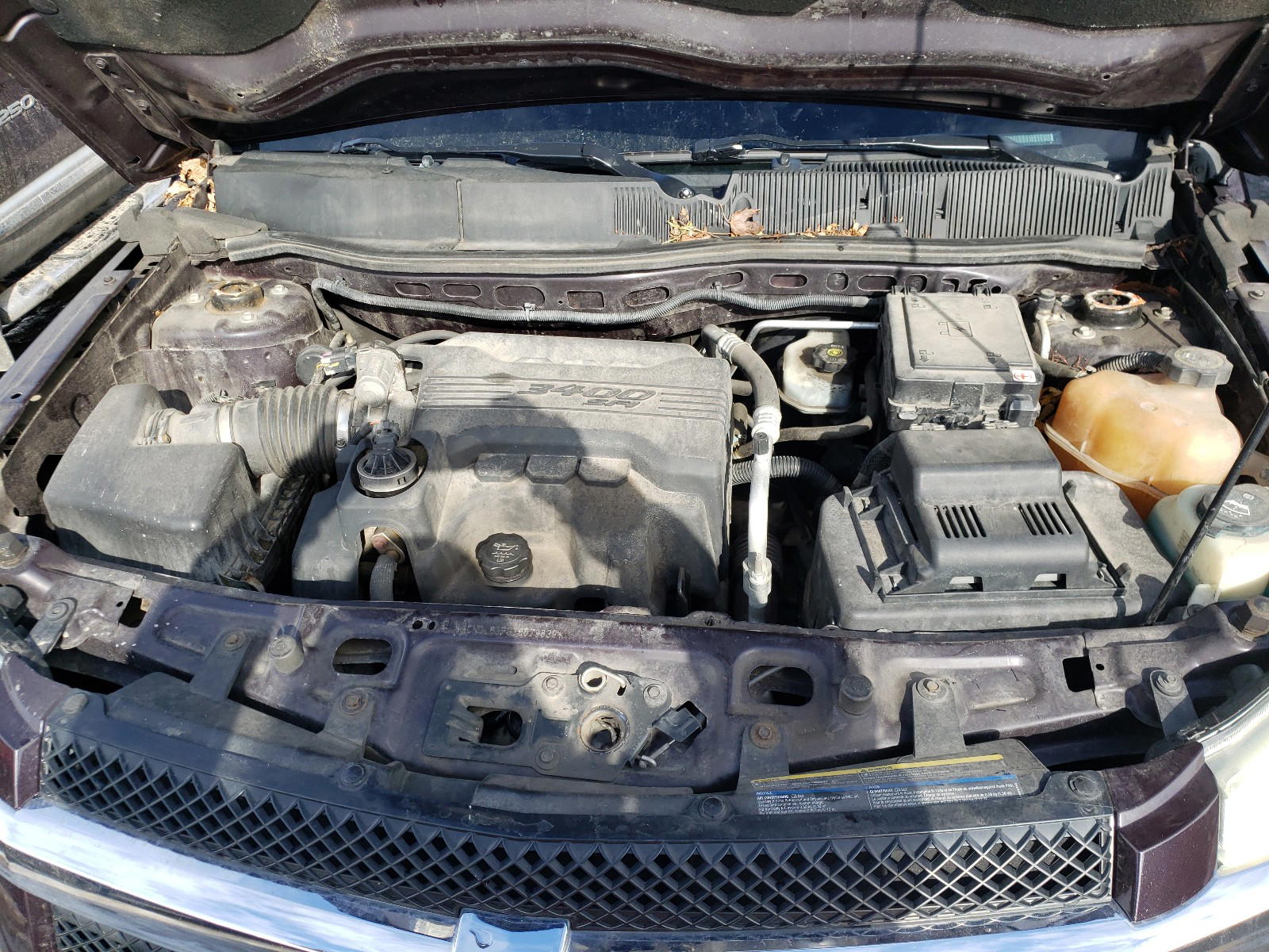 Photo 7 from auction – 2007 CHEVROLET EQUINOX LT with VIN 2CNDL63F076079839