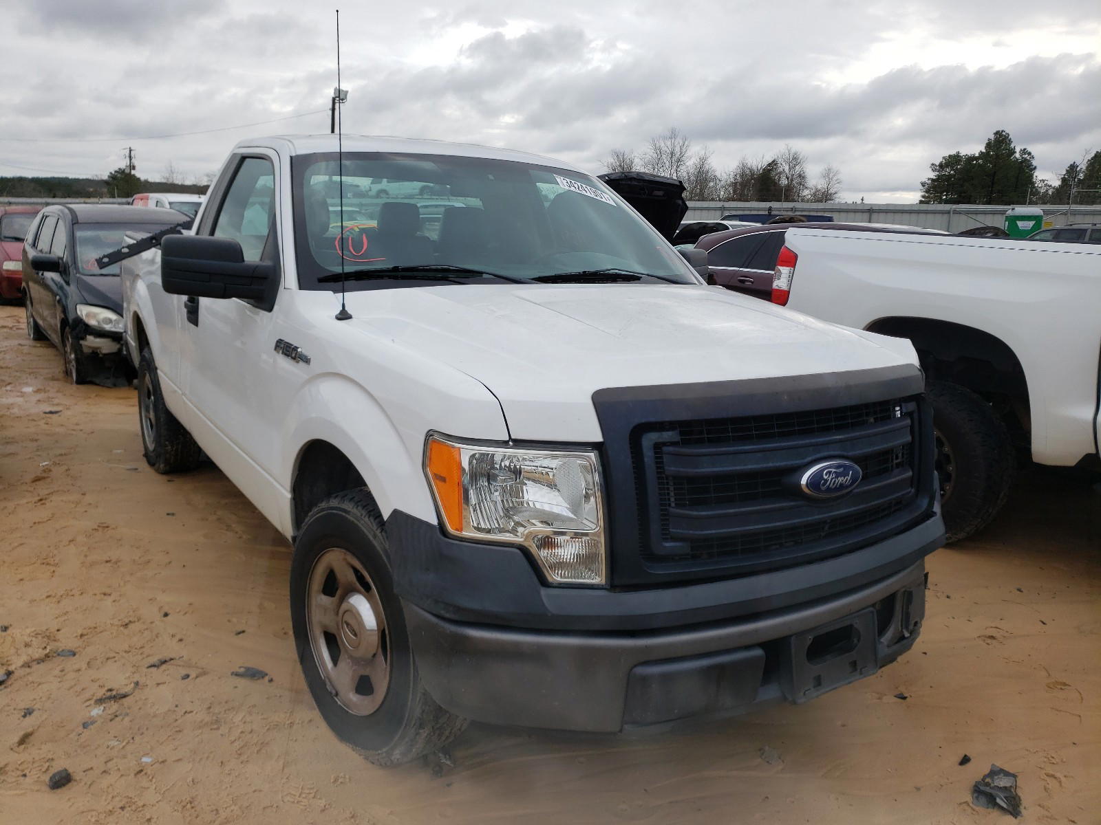 FORD F150 2013 with VIN 1FTMF1CM8DFC13429 - Photo from auction