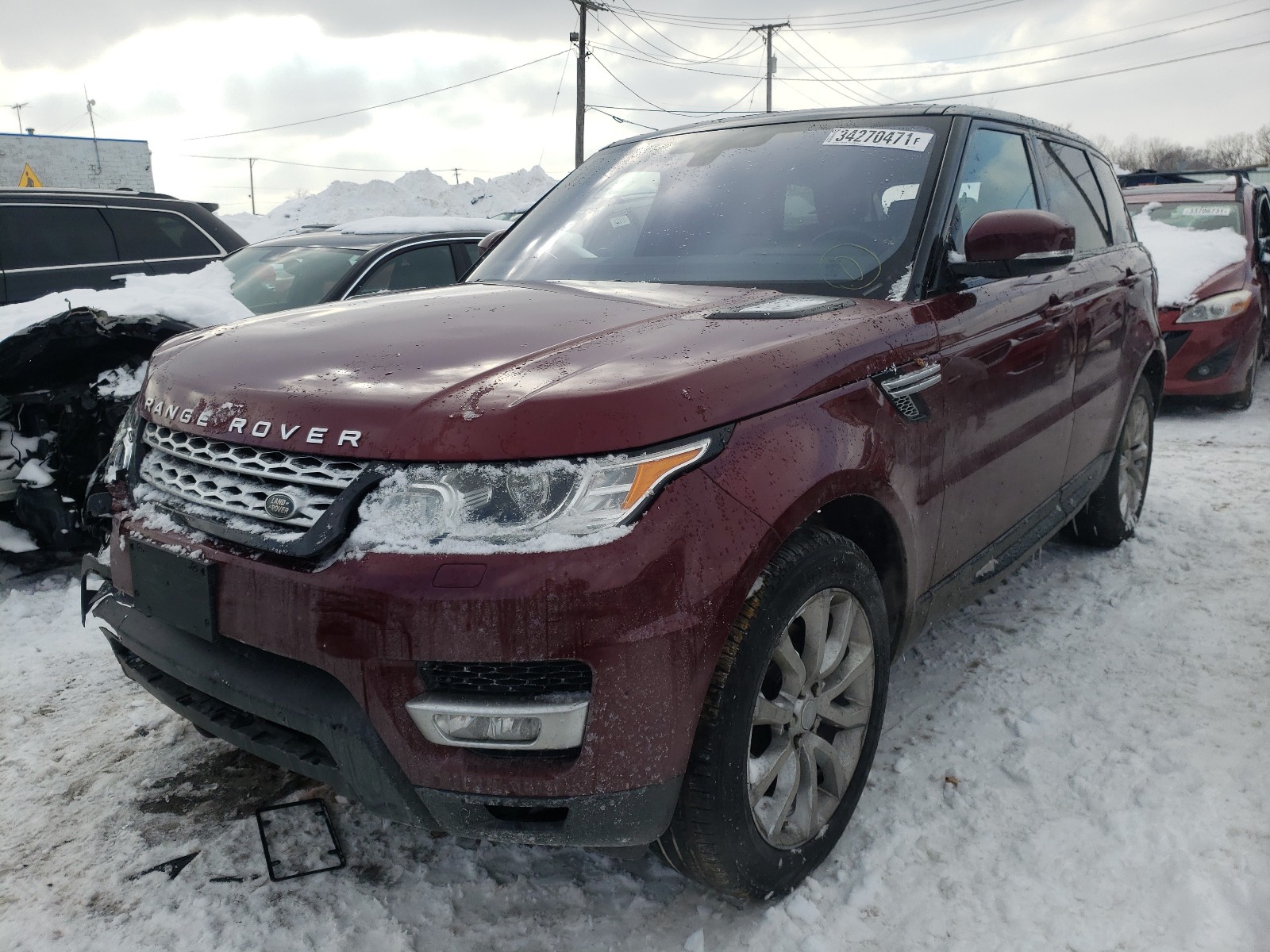 Фото 2 с аукциона – 2016 LAND ROVER RANGE ROVE с VIN SALWR2PF4GA115705