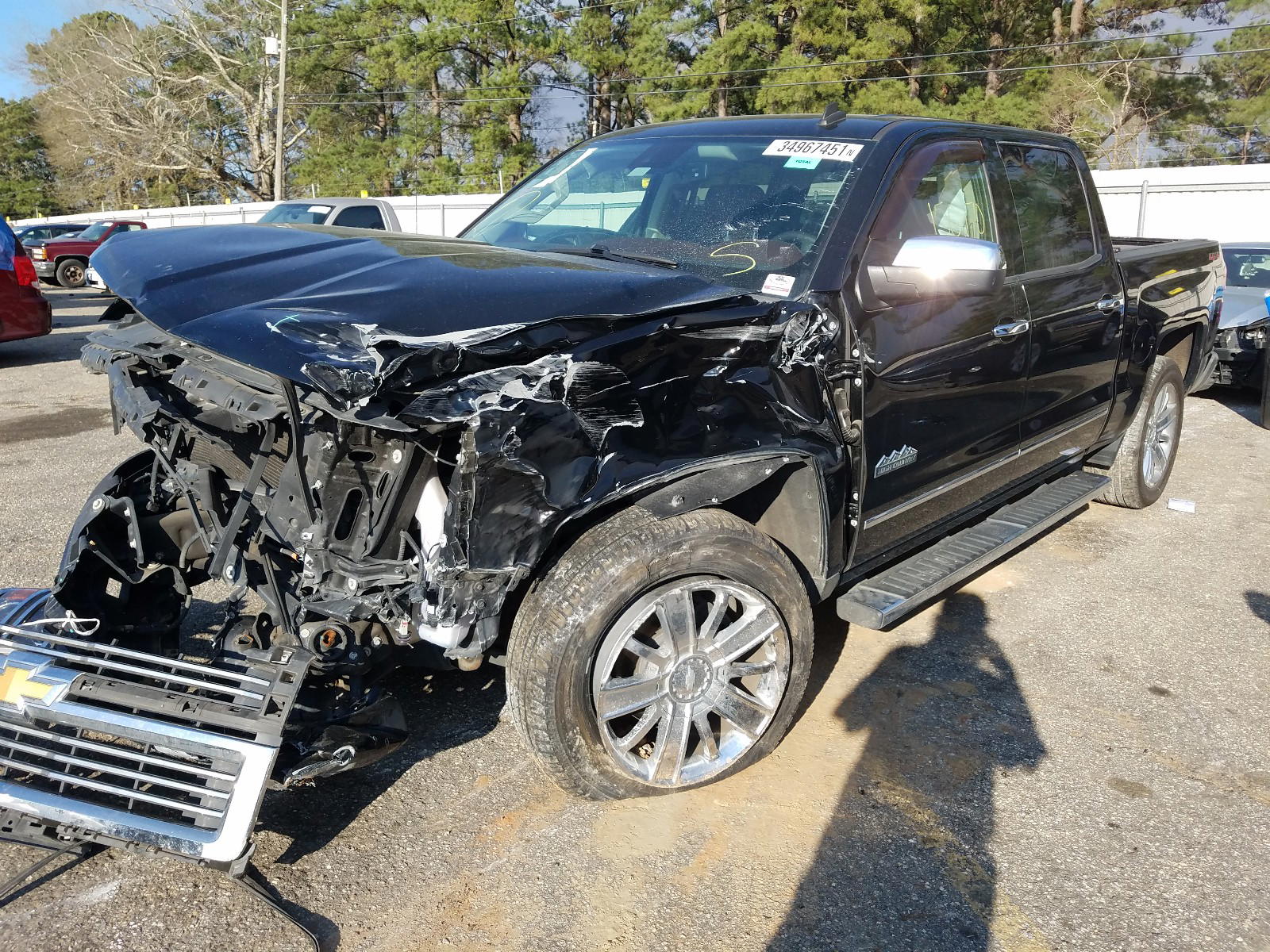 Photo 2 from auction – 2014 CHEVROLET SILVERADO with VIN 3GCUKTEC8EG316426