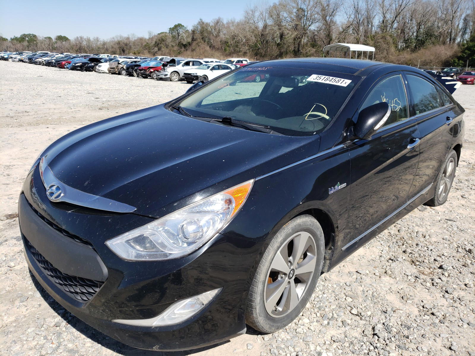 Photo 2 from auction – 2012 HYUNDAI SONATA HYB with VIN KMHEC4A47CA027891