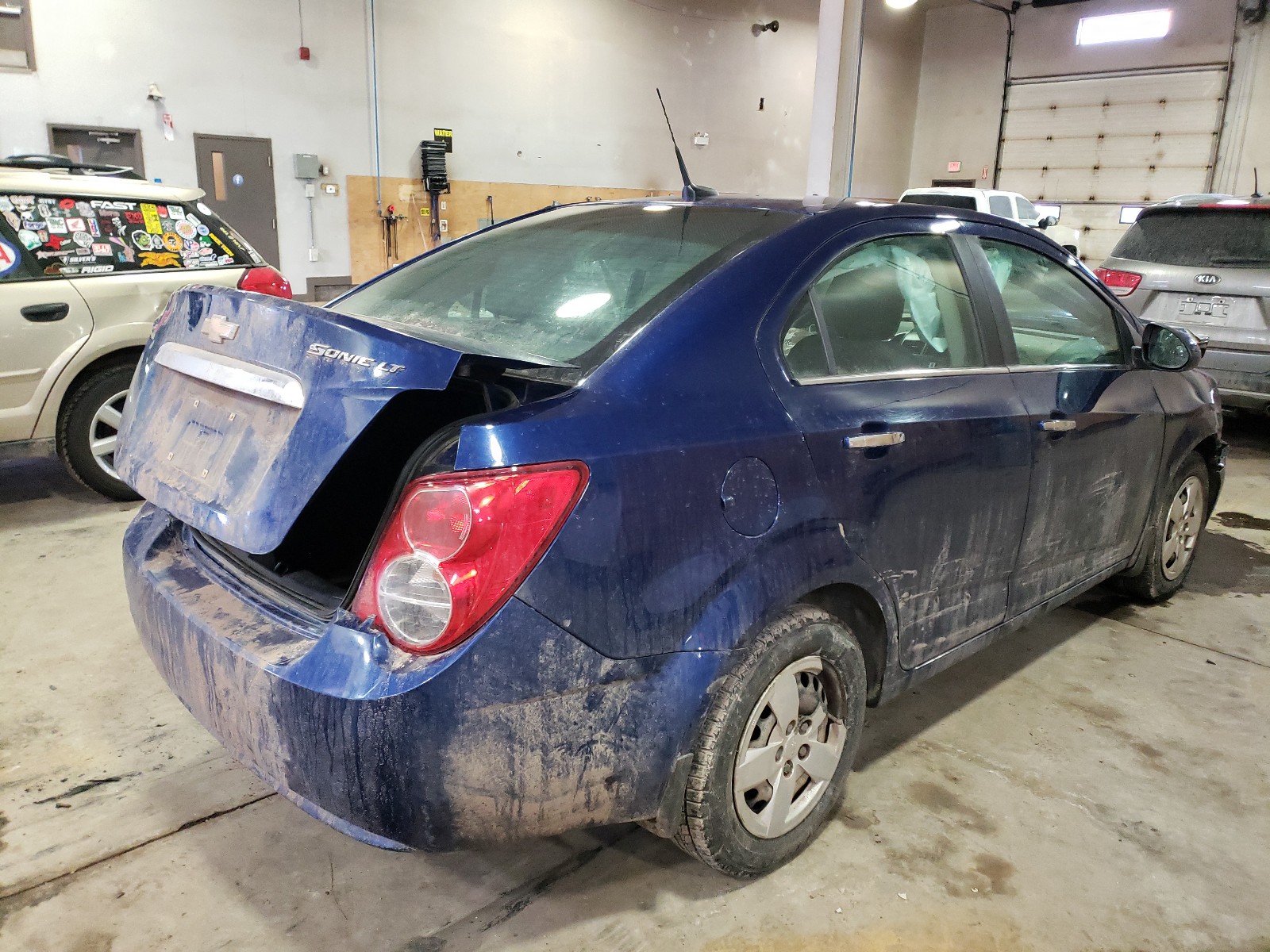 Photo 4 from auction – 2014 CHEVROLET SONIC LT with VIN 1G1JC5EH5E4136270