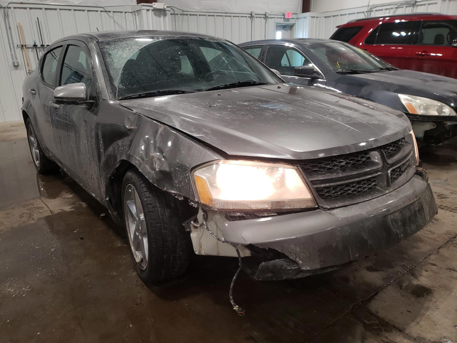 DODGE AVENGER SX 2013 with VIN 1C3CDZCBXDN594600 - Photo from auction