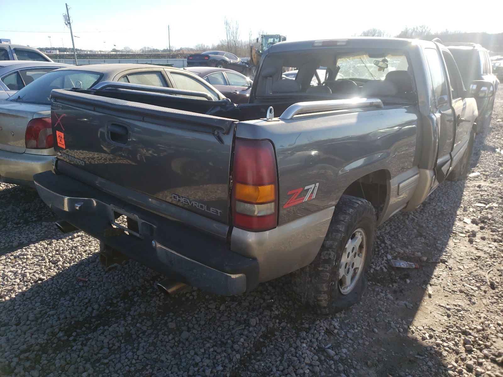 Photo 4 from auction – 1999 CHEVROLET SILVERADO with VIN 1GCEK19T4XE224484