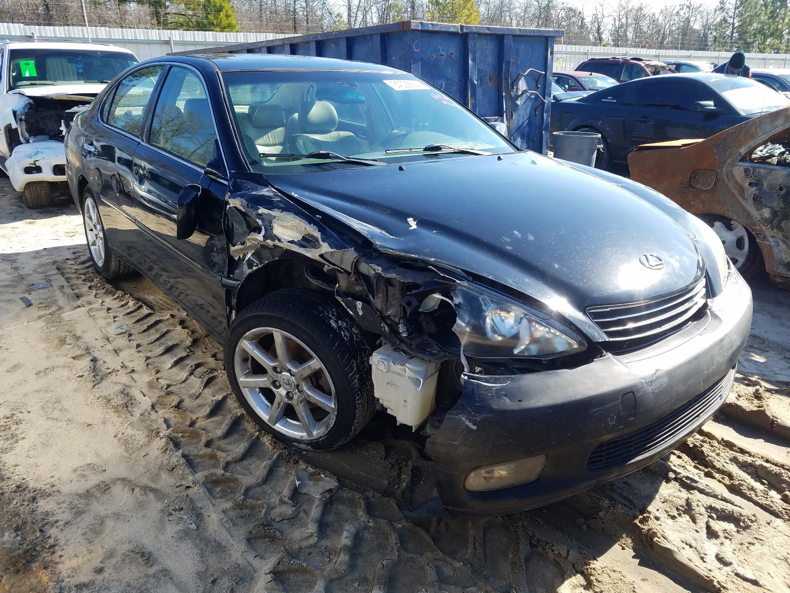LEXUS ES 300 2002 with VIN JTHBF30G120019034 - Photo from auction