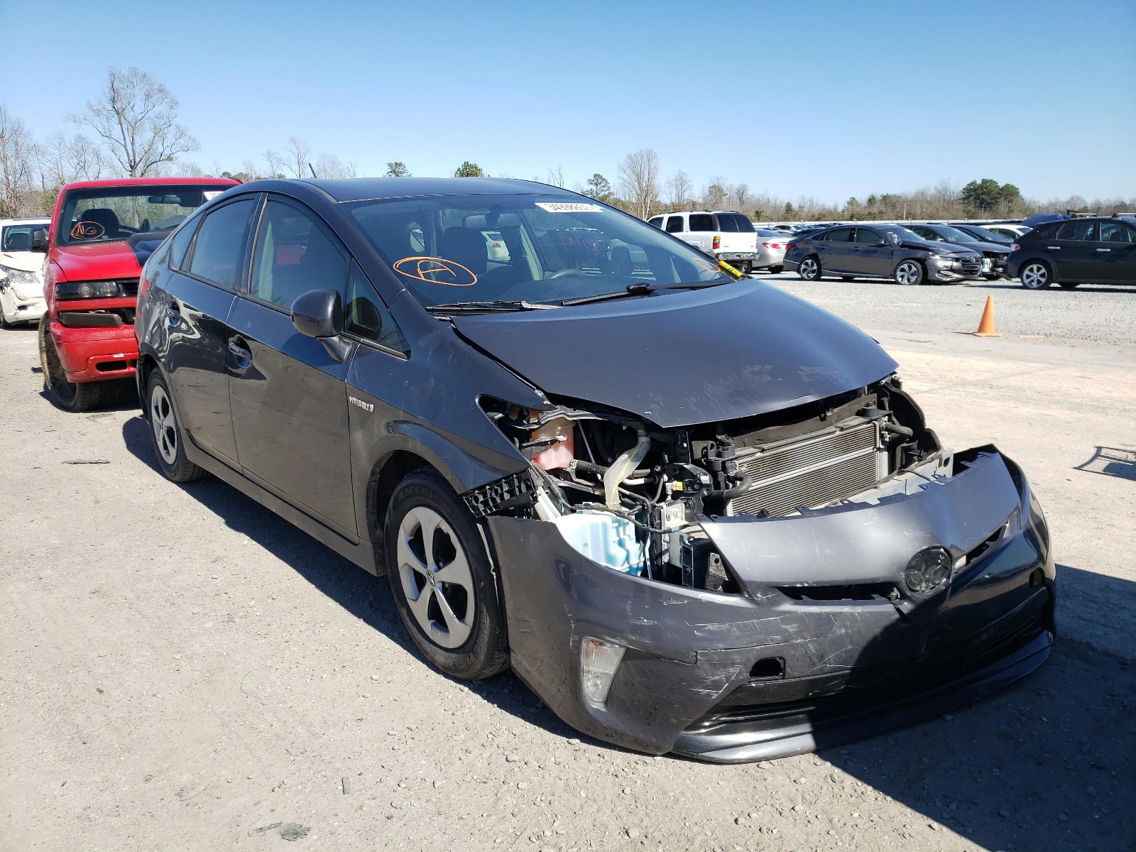TOYOTA PRIUS 2013 with VIN JTDKN3DU4D5594223 - Photo from auction