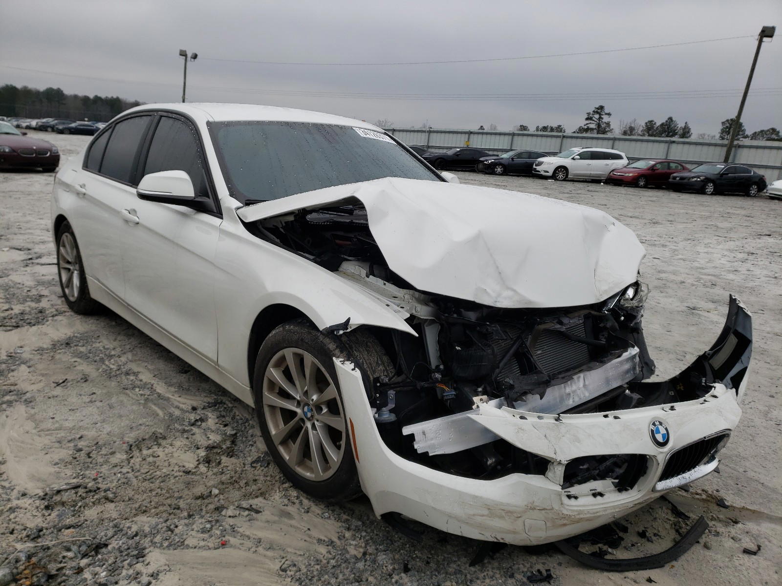 BMW 320 I 2018 with VIN WBA8E1G50JNU89593 - Photo from auction
