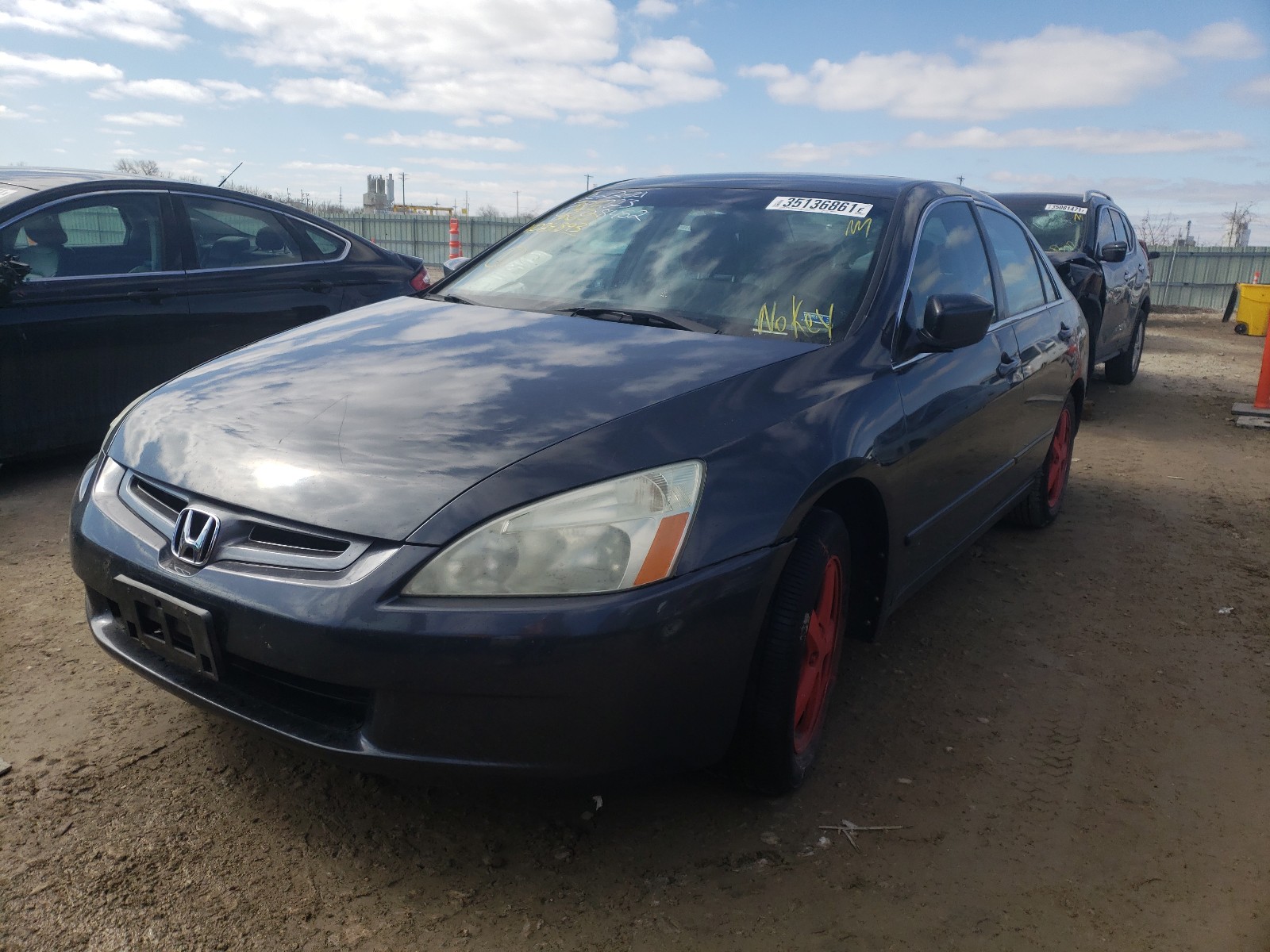 Photo 2 from auction – 2005 HONDA ACCORD EX with VIN 1HGCM567X5A024893