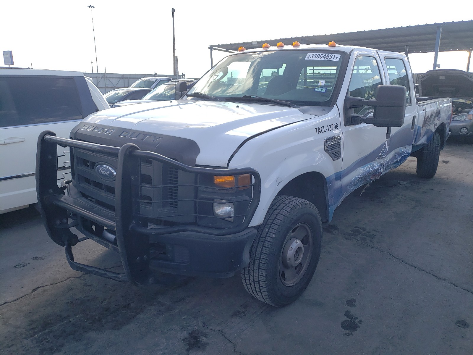 Photo 2 from auction – 2008 FORD F250 SUPER with VIN 1FTSW21538EA39611