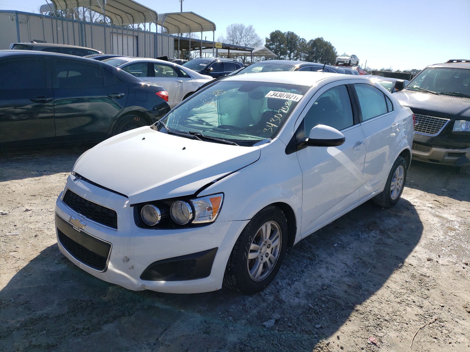 Photo 2 from auction – 2013 CHEVROLET SONIC LT with VIN 1G1JC5SH0D4162746