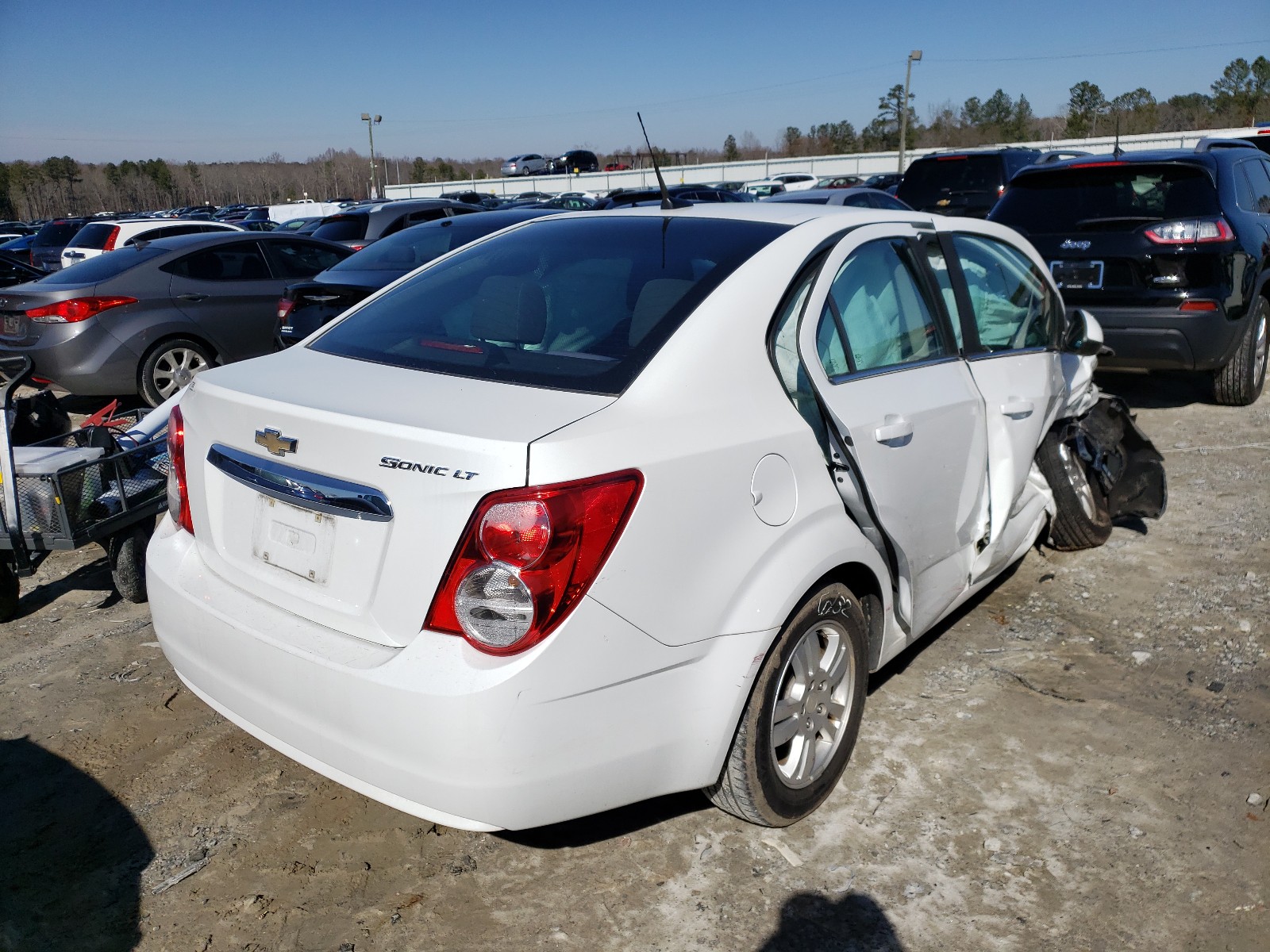 Photo 4 from auction – 2013 CHEVROLET SONIC LT with VIN 1G1JC5SH0D4162746