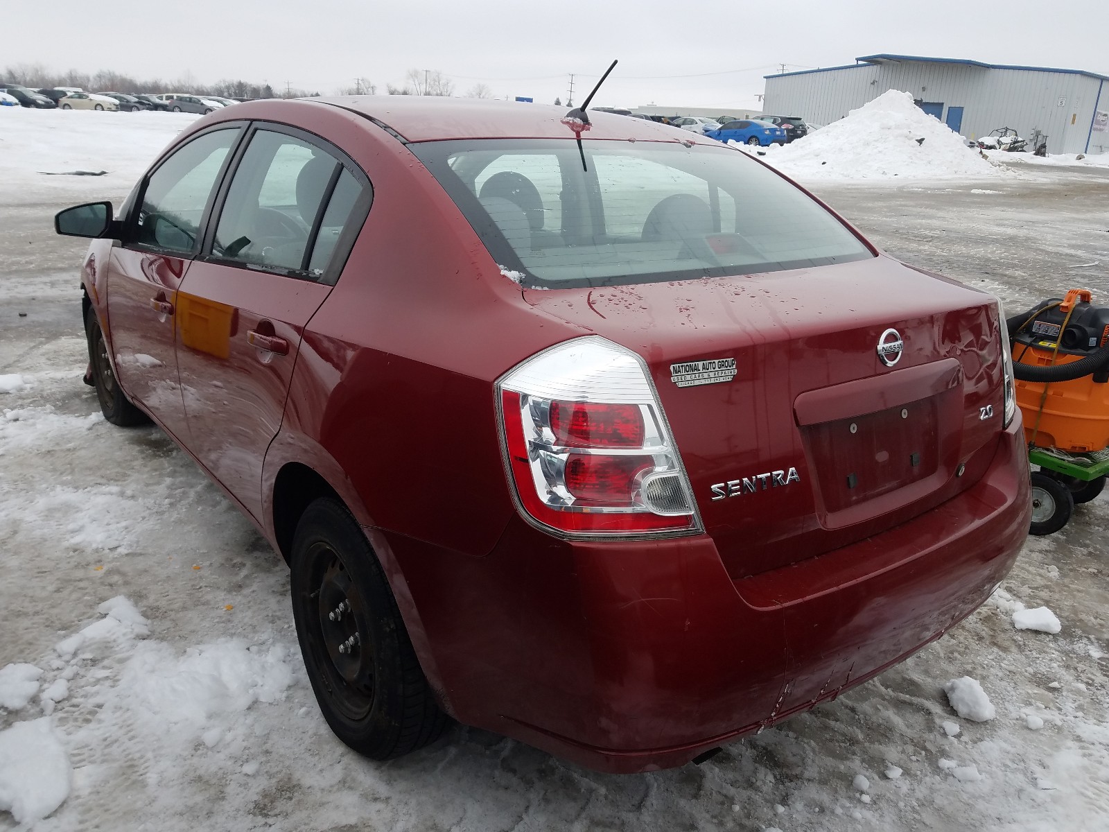 Photo 3 from auction – 2007 NISSAN SENTRA 2.0 with VIN 3N1AB61E67L618130