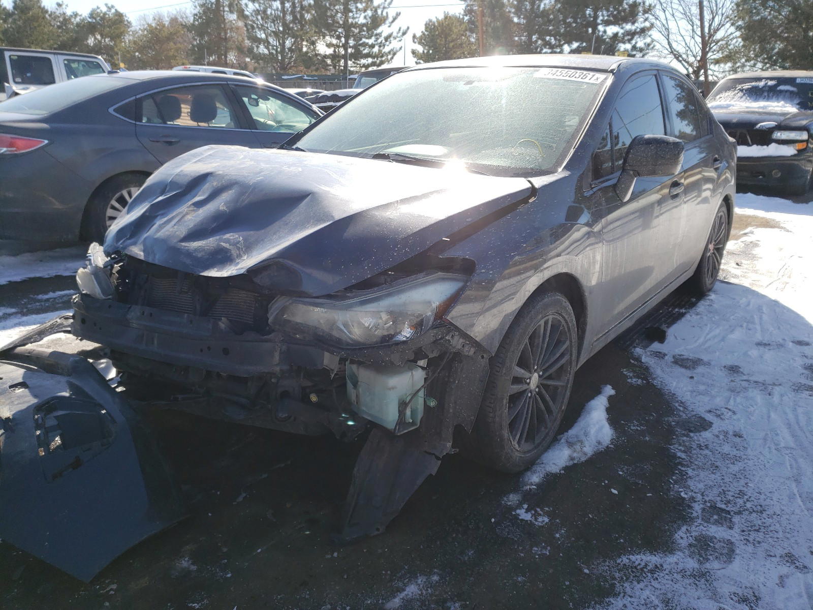 Photo 2 from auction – 2012 SUBARU IMPREZA PR with VIN JF1GJAD62CH008404