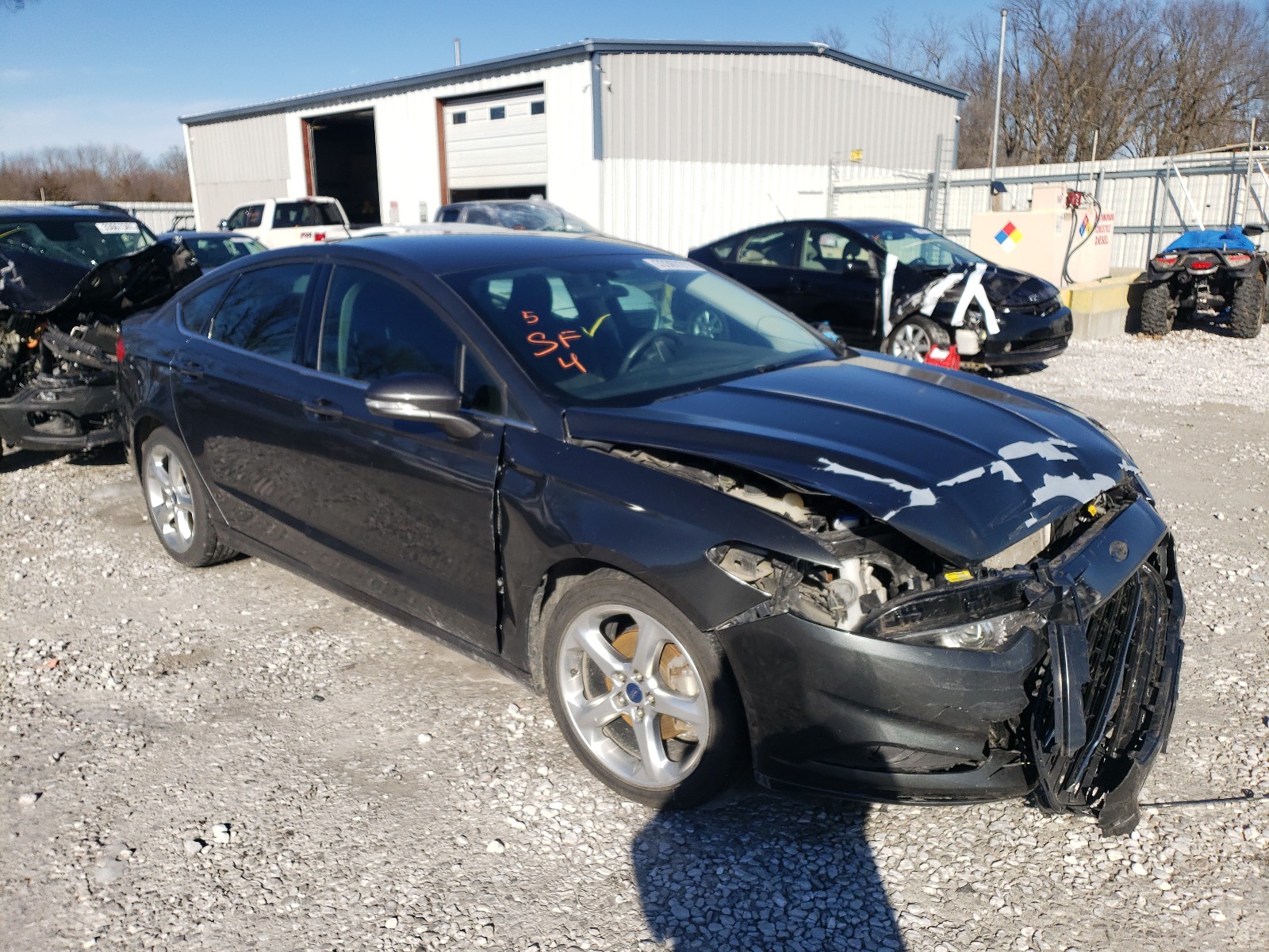 Photo 1 from auction – 2016 FORD FUSION SE with VIN 3FA6P0H77GR383135