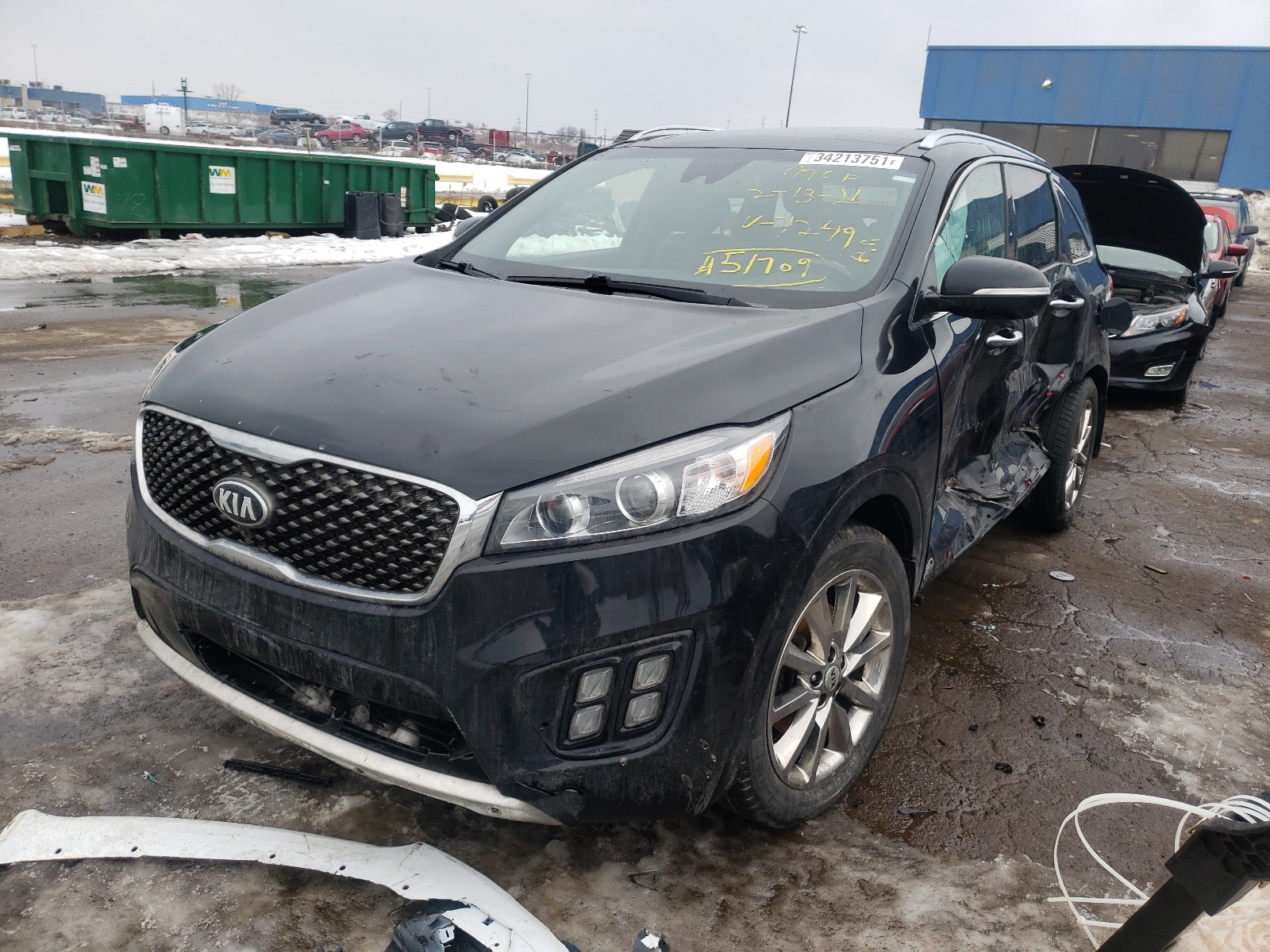 Photo 2 from auction – 2016 KIA SORENTO SX with VIN 5XYPKDA52GG017249