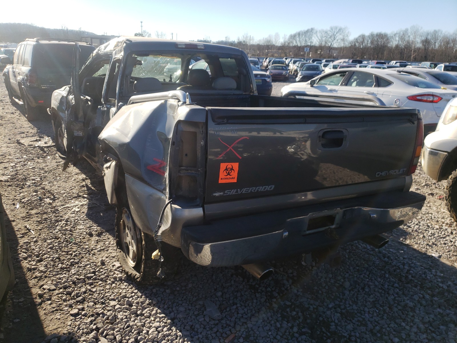 Photo 3 from auction – 1999 CHEVROLET SILVERADO with VIN 1GCEK19T4XE224484