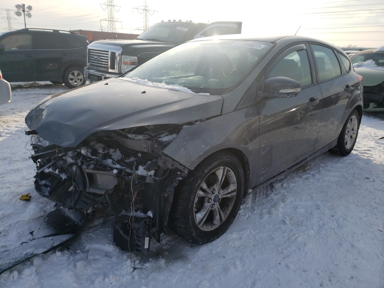 Photo 2 from auction – 2013 FORD FOCUS SE with VIN 1FADP3K21DL122101
