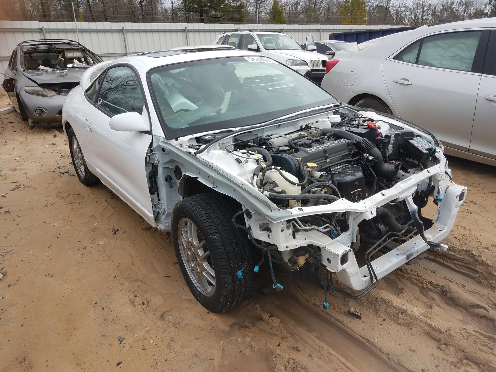MITSUBISHI ECLIPSE GS 1999 with VIN 4A3AK44Y8XE055764 - Photo from auction