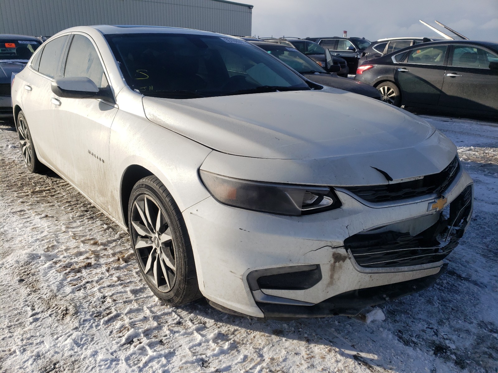 CHEVROLET MALIBU LT 2017 with VIN 1G1ZE5ST0HF251955 - Photo from auction