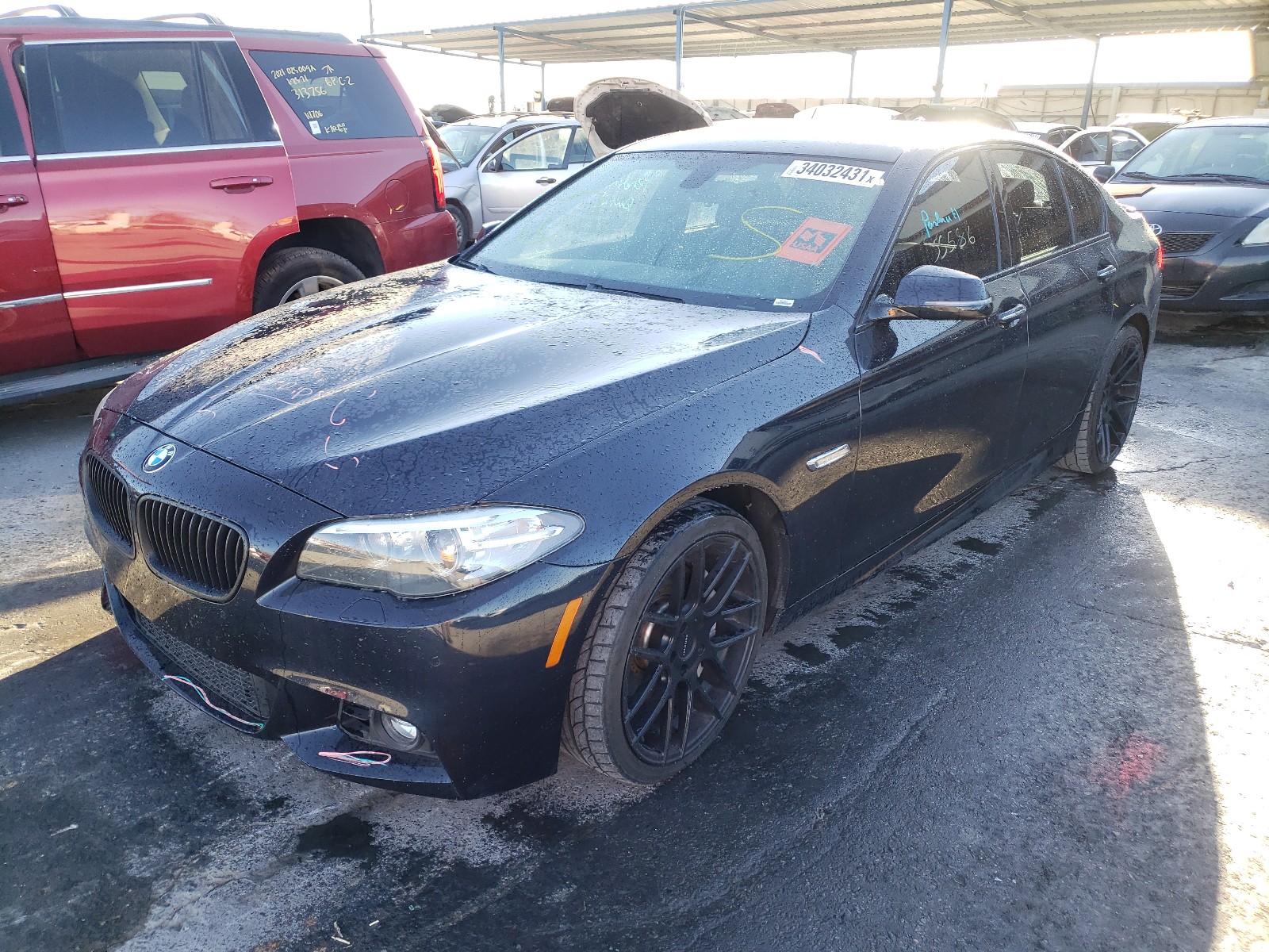 Photo 2 from auction – 2014 BMW 550 I with VIN WBAKN9C59ED681679