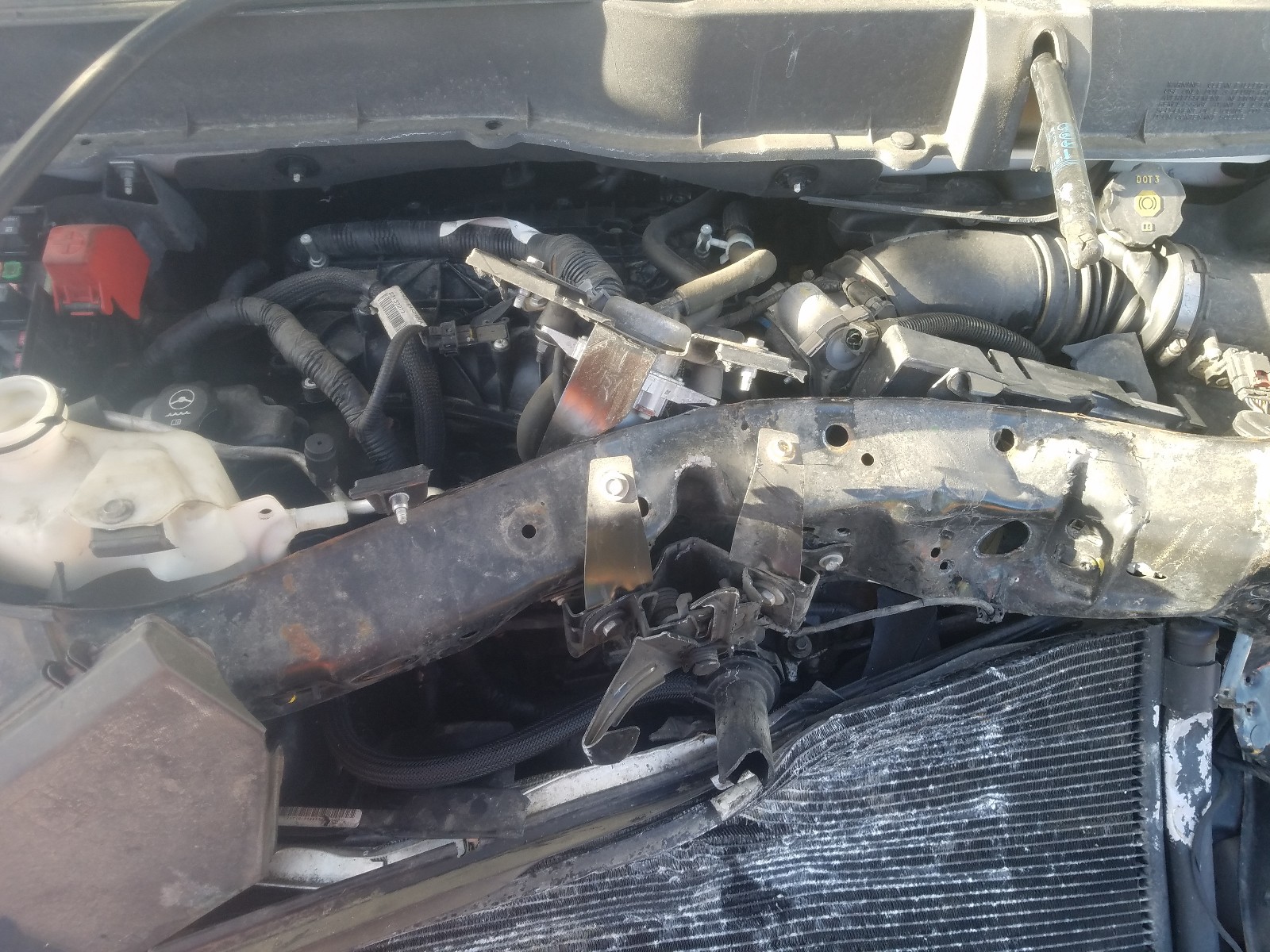Photo 7 from auction – 2013 CHEVROLET TRAVERSE L with VIN 1GNKVGKD7DJ248014