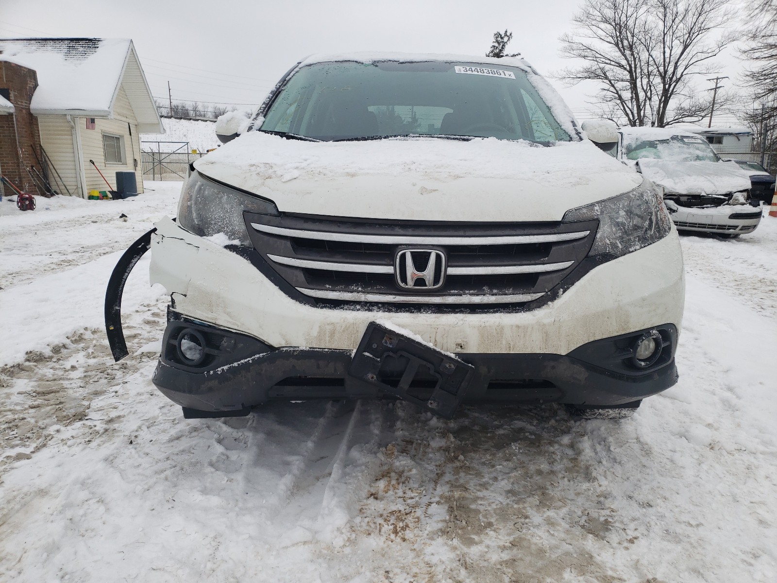Photo 9 from auction – 2014 HONDA CR-V EXL with VIN 5J6RM4H72EL019038