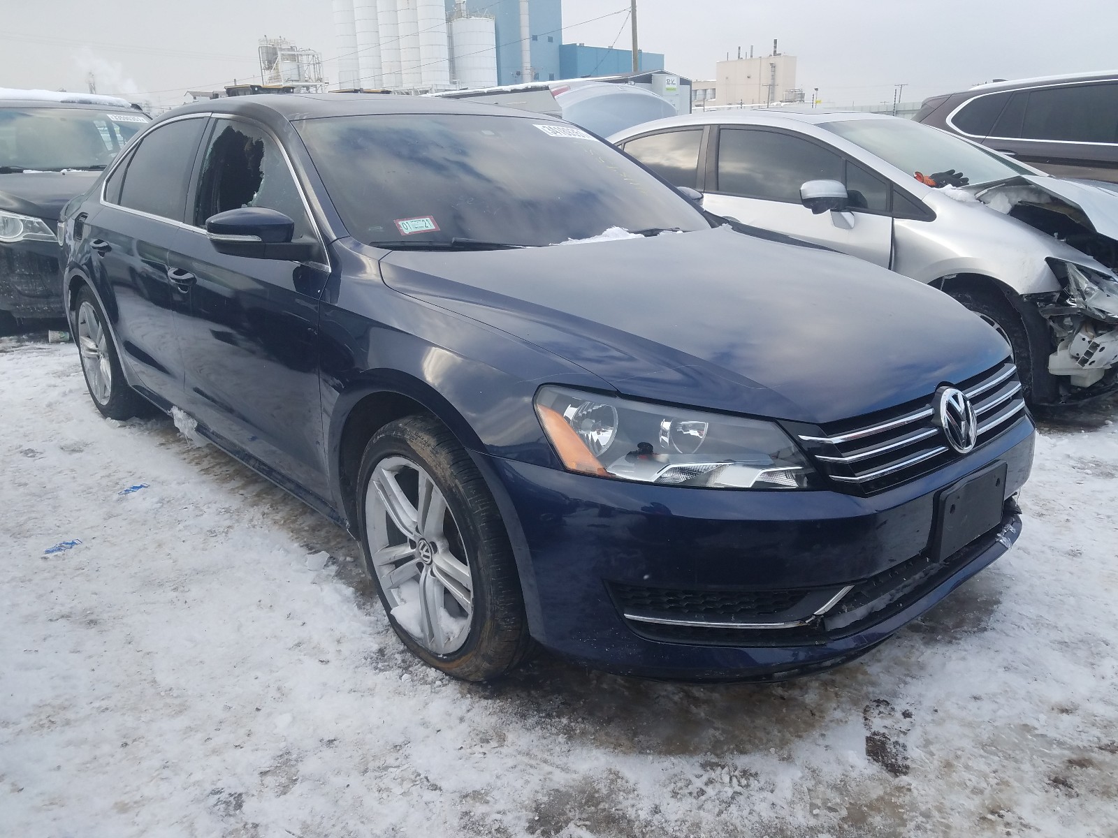 Photo 1 from auction – 2014 VOLKSWAGEN PASSAT SE with VIN 1VWBP7A35EC019832