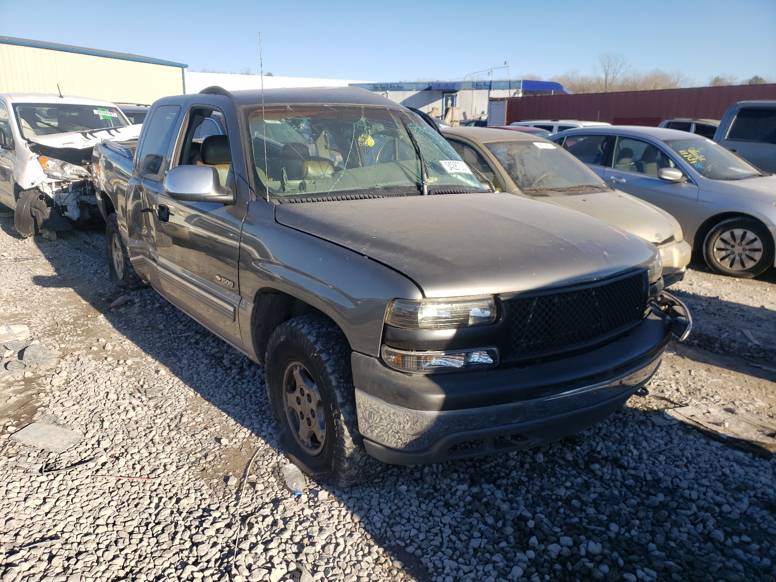 CHEVROLET SILVERADO 1999 with VIN 1GCEK19T4XE224484 - Photo from auction