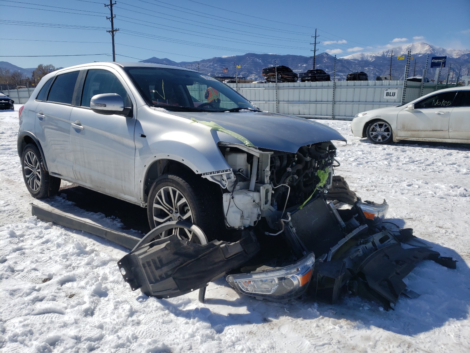 Photo 1 from auction – 2018 MITSUBISHI OUTLANDER with VIN JA4AR3AW4JZ035419
