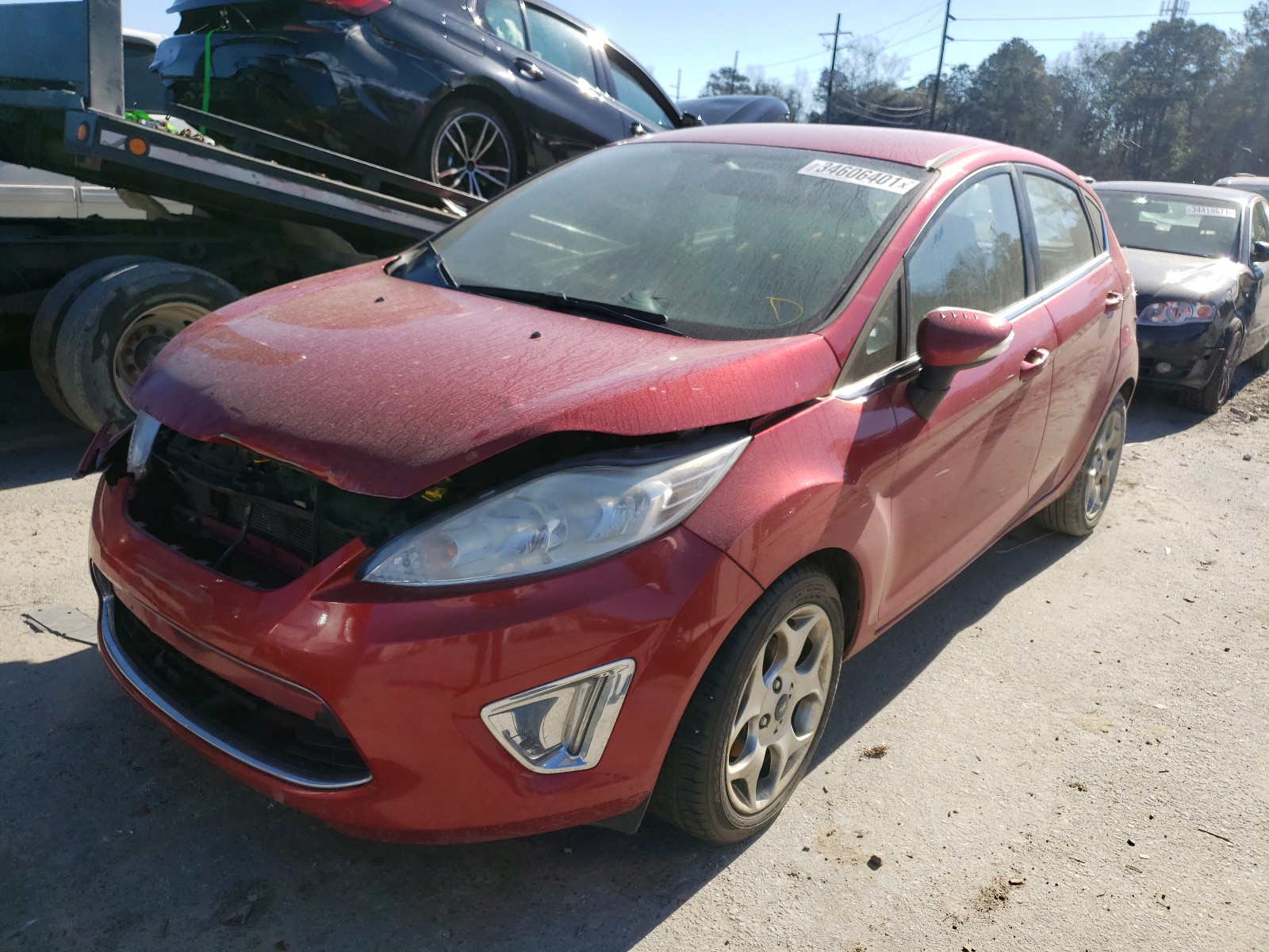 Photo 2 from auction – 2011 FORD FIESTA SES with VIN 3FADP4FJ3BM165809