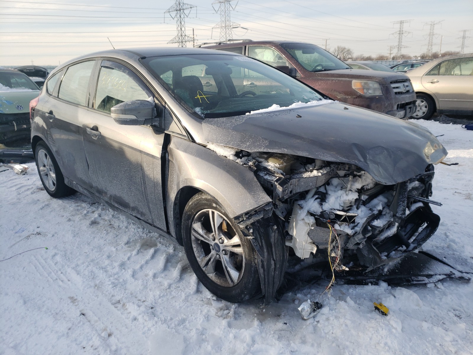Photo 1 from auction – 2013 FORD FOCUS SE with VIN 1FADP3K21DL122101