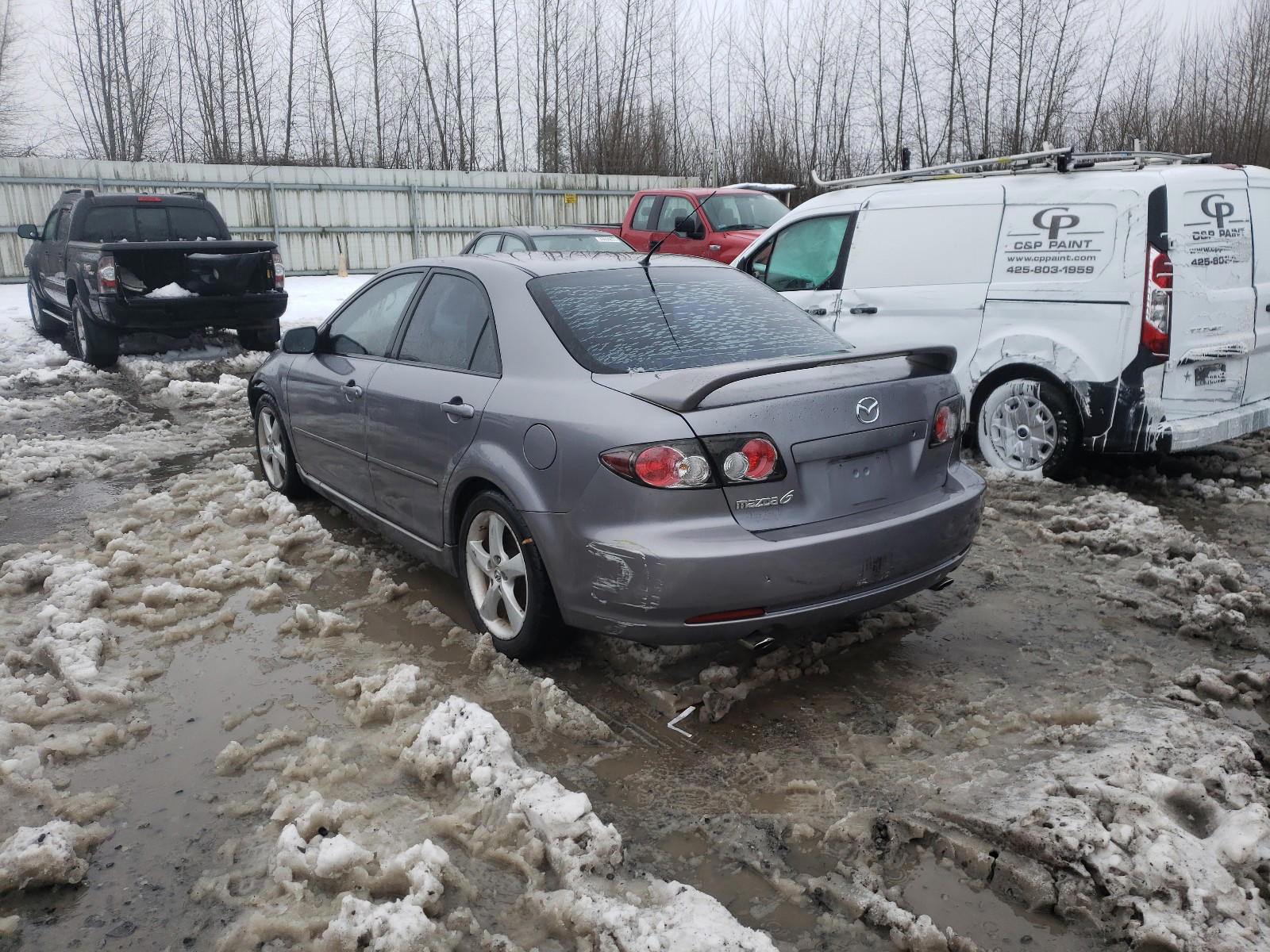 Photo 3 from auction – 2008 MAZDA MAZDA 6 with VIN 1YVHP80C485M26855