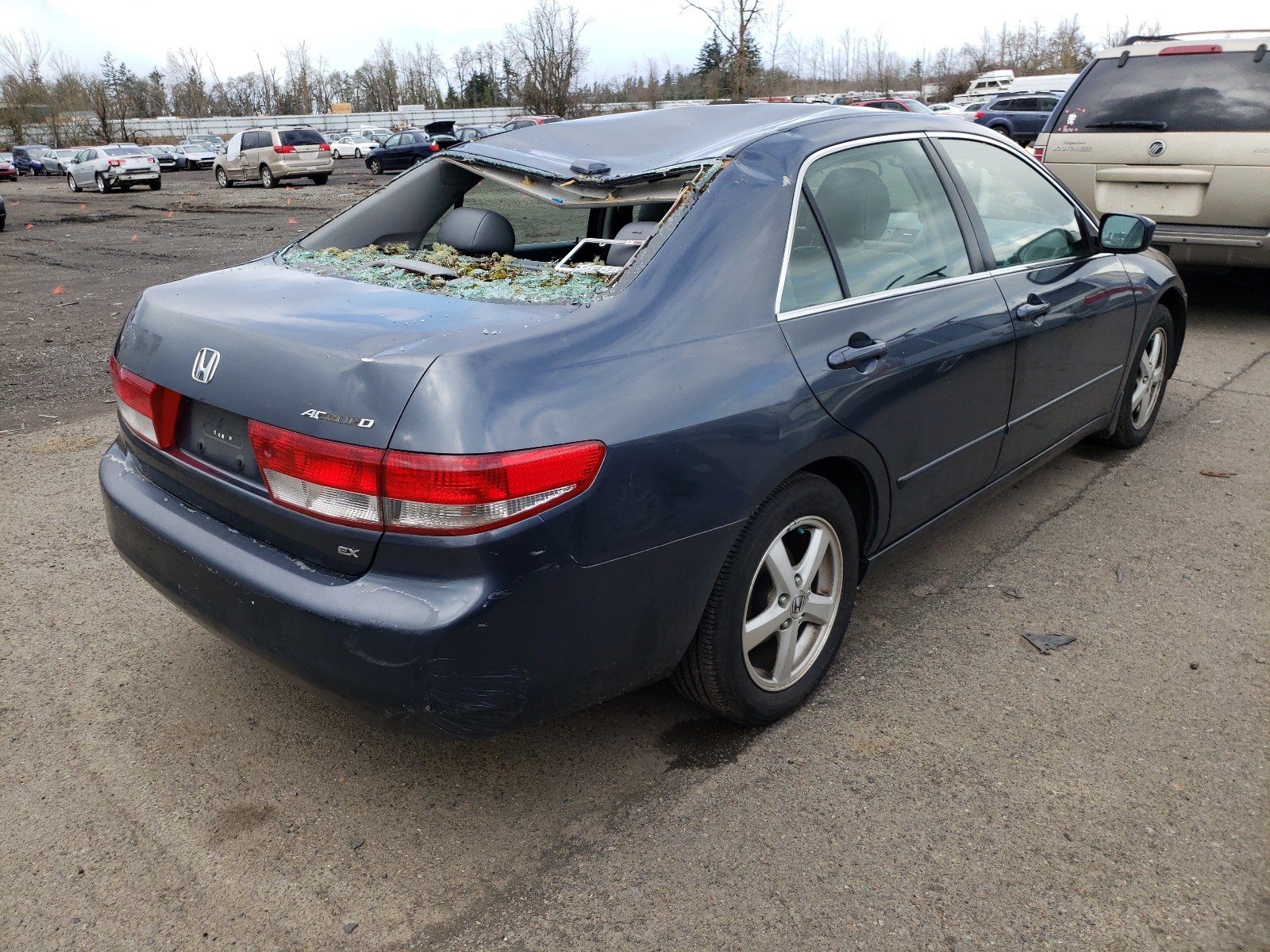 Photo 4 from auction – 2004 HONDA ACCORD EX with VIN JHMCM56804C007741