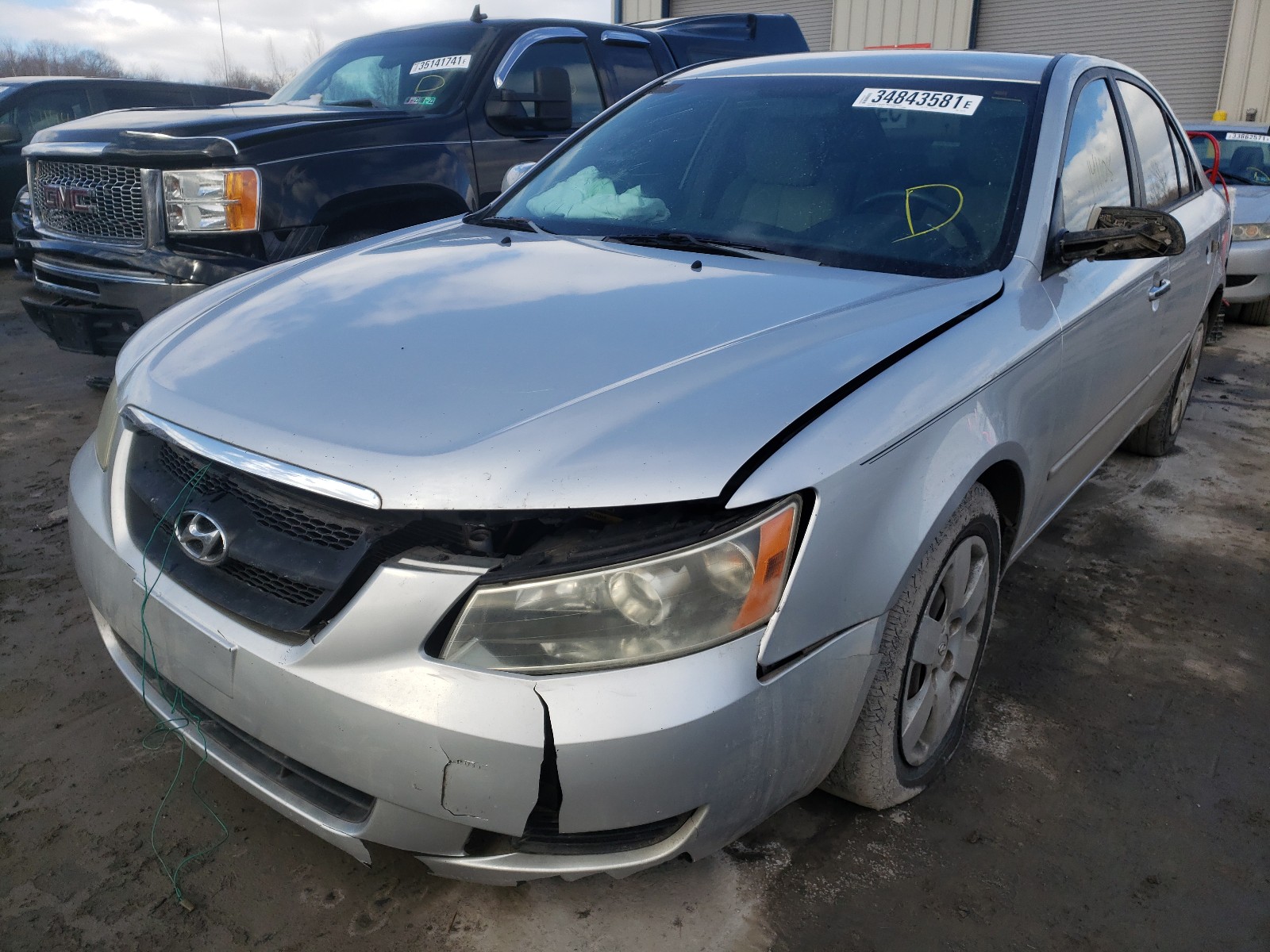 Photo 2 from auction – 2008 HYUNDAI SONATA GLS with VIN 5NPET46FX8H337774