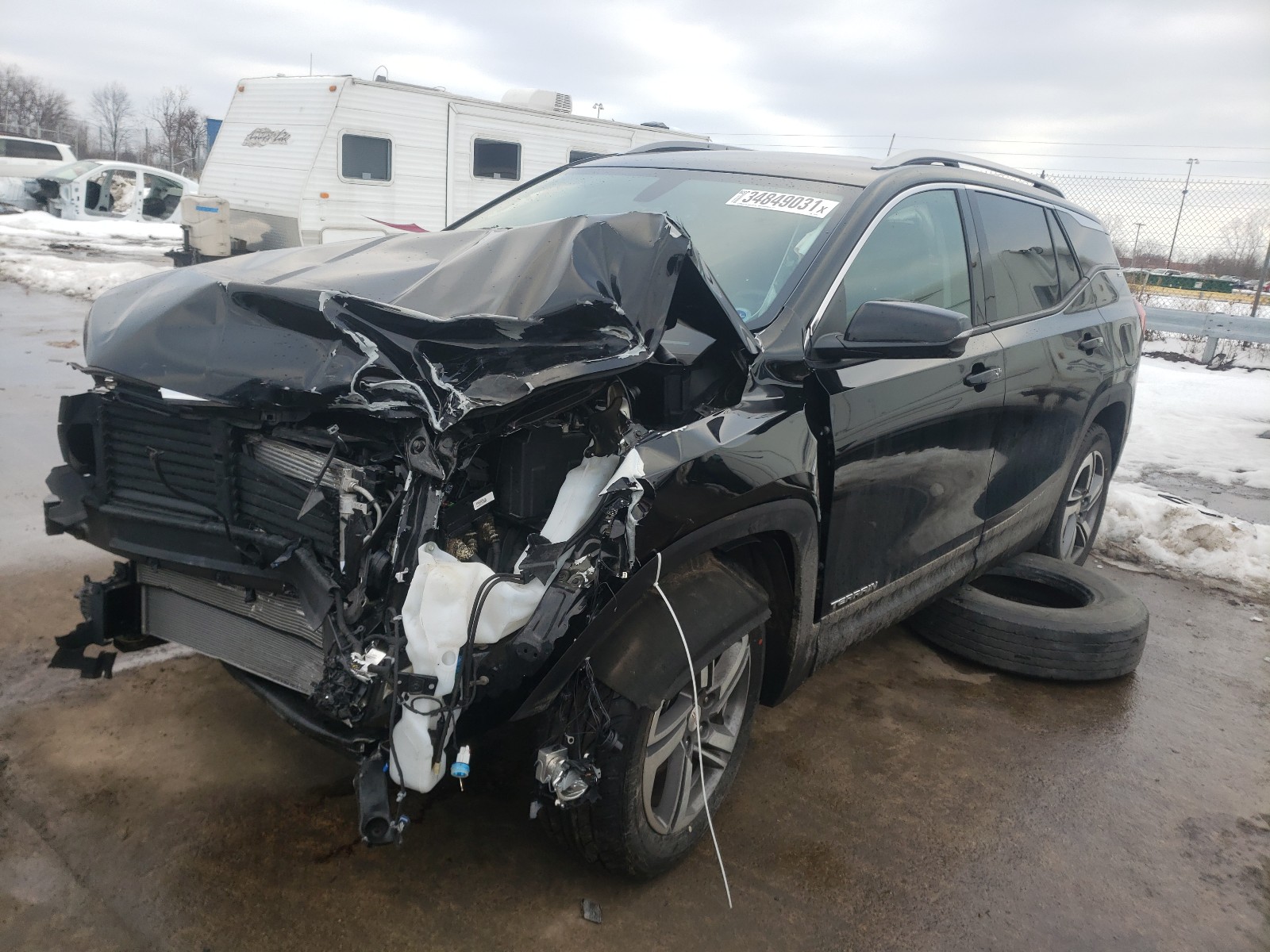 Photo 2 from auction – 2019 GMC TERRAIN SL with VIN 3GKALPEV5KL292974