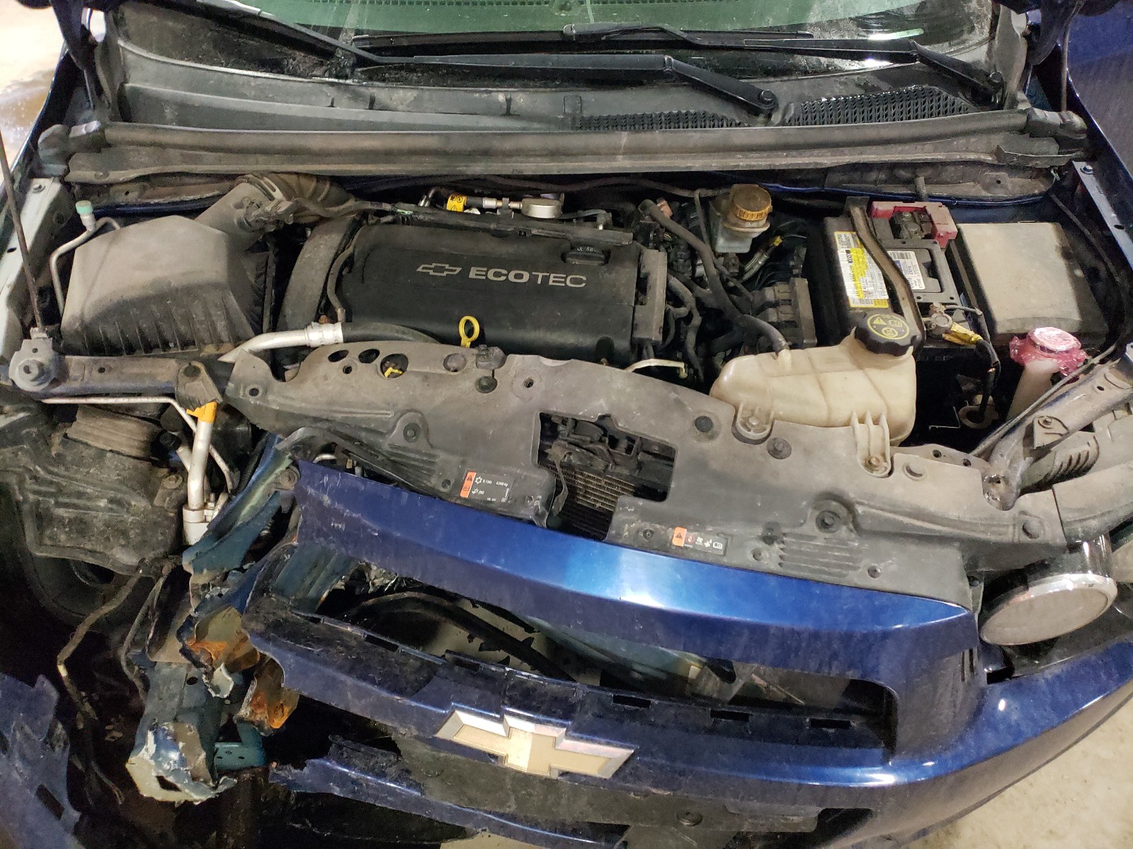 Photo 7 from auction – 2014 CHEVROLET SONIC LT with VIN 1G1JC5EH5E4136270