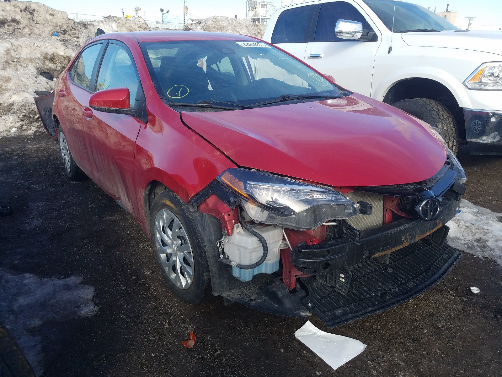 Photo 1 from auction – 2018 TOYOTA COROLLA L with VIN 2T1BURHE0JC100480