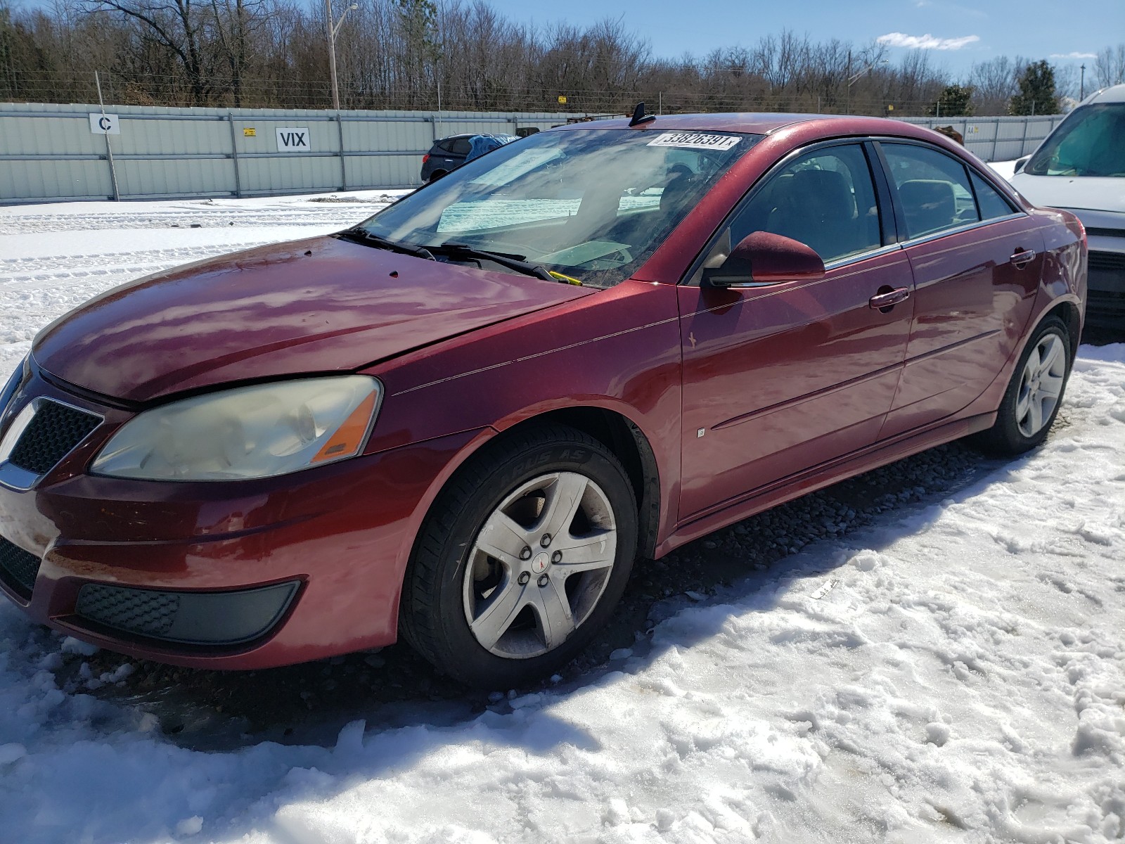 Photo 2 from auction – 2009 PONTIAC G6 with VIN 1G2ZJ57B694273463