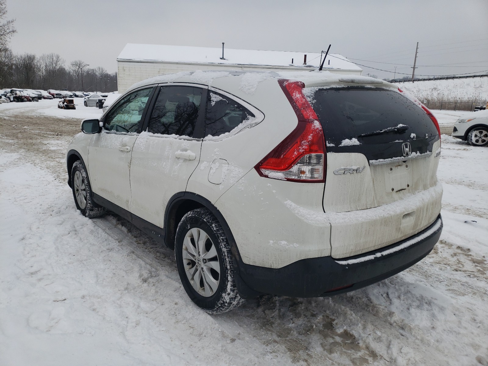 Photo 3 from auction – 2014 HONDA CR-V EXL with VIN 5J6RM4H72EL019038